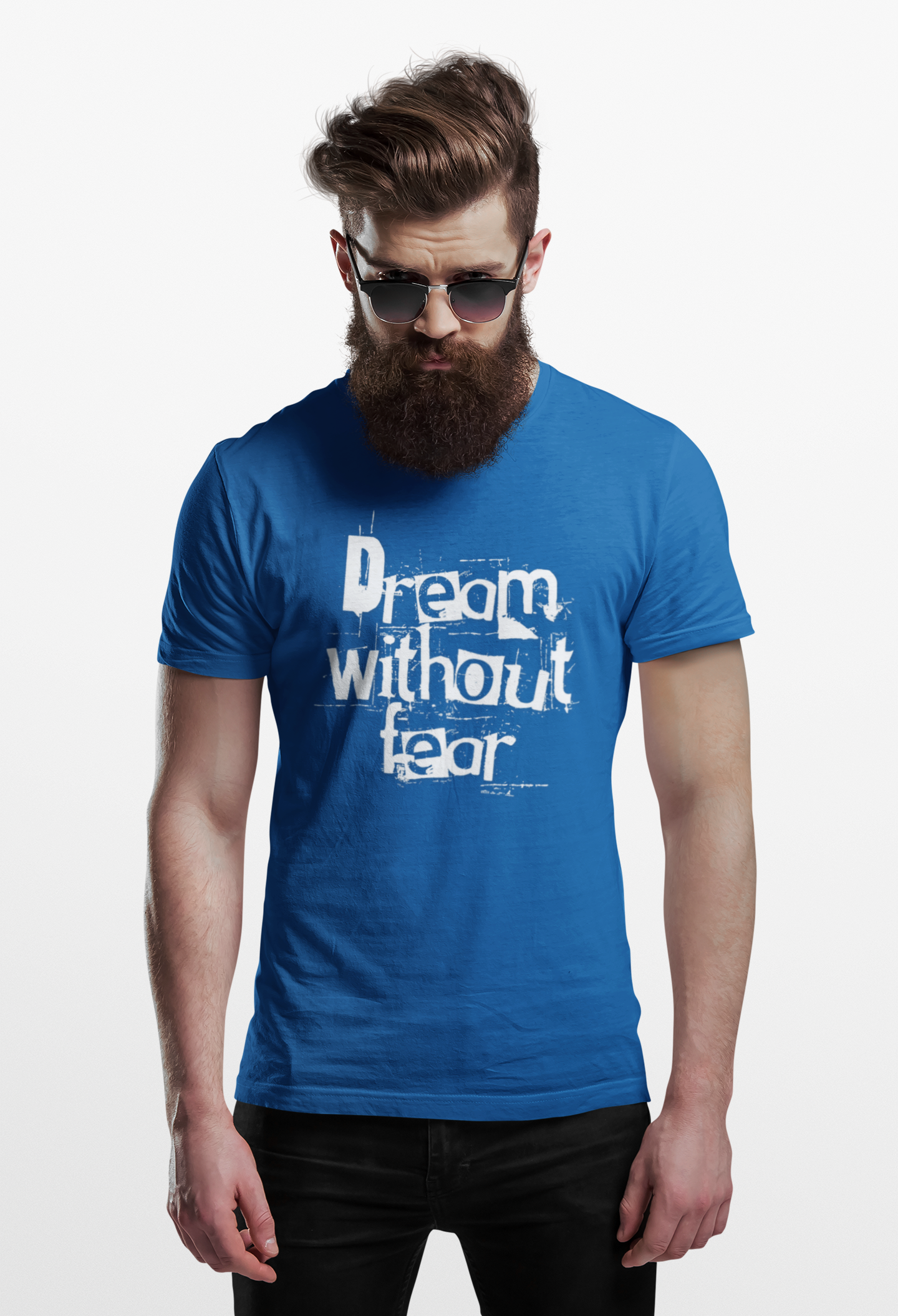 Motivational Unisex Softstyle T-Shirt - "Dream Without Fear" Inspirational Tee product thumbnail image Motivational Unisex Softstyle T-Shirt - "Dream Without Fear" Inspirational Tee product thumbnail image