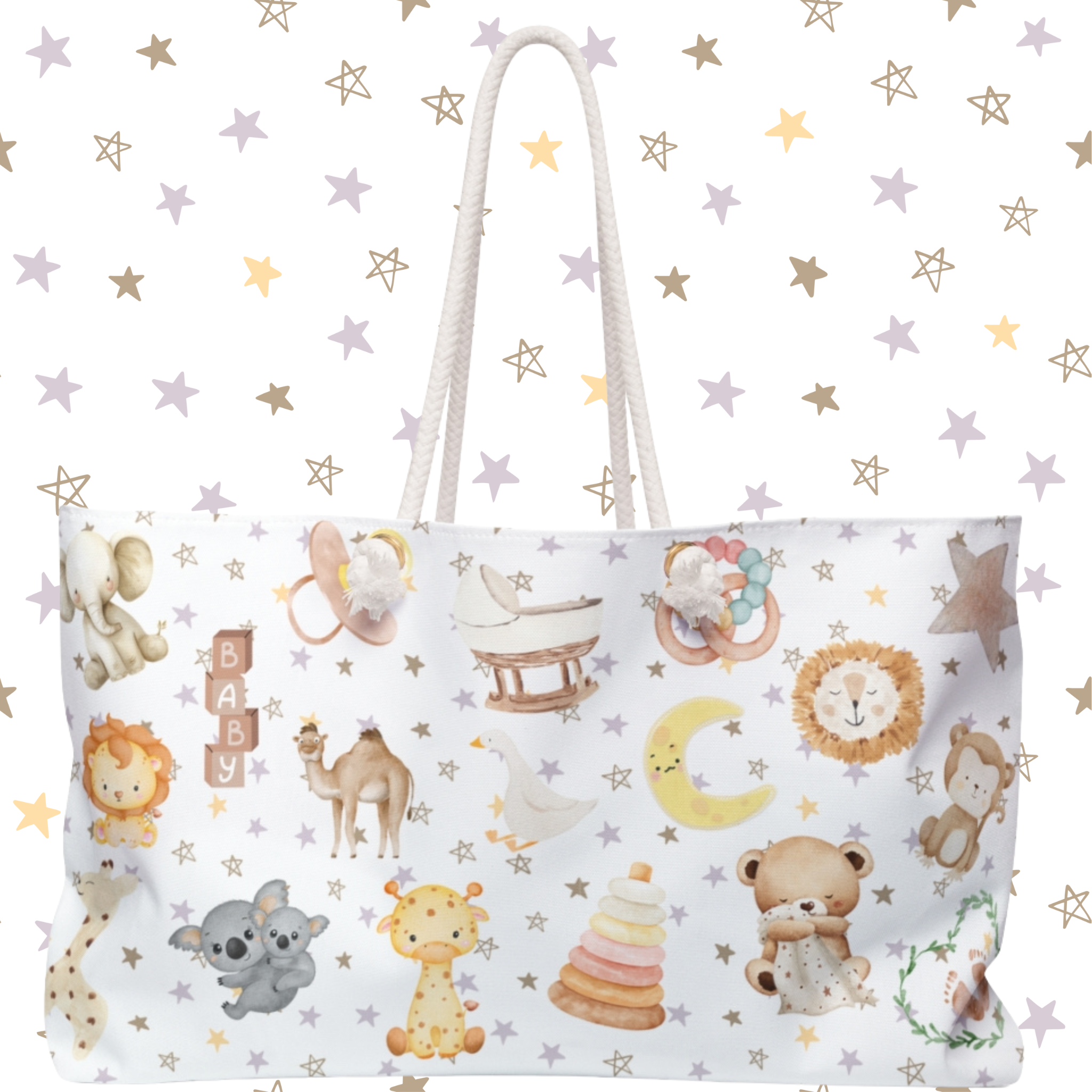 Mommy's Hospital Bag,  Overnight Bag, Vacation Tote. product thumbnail image