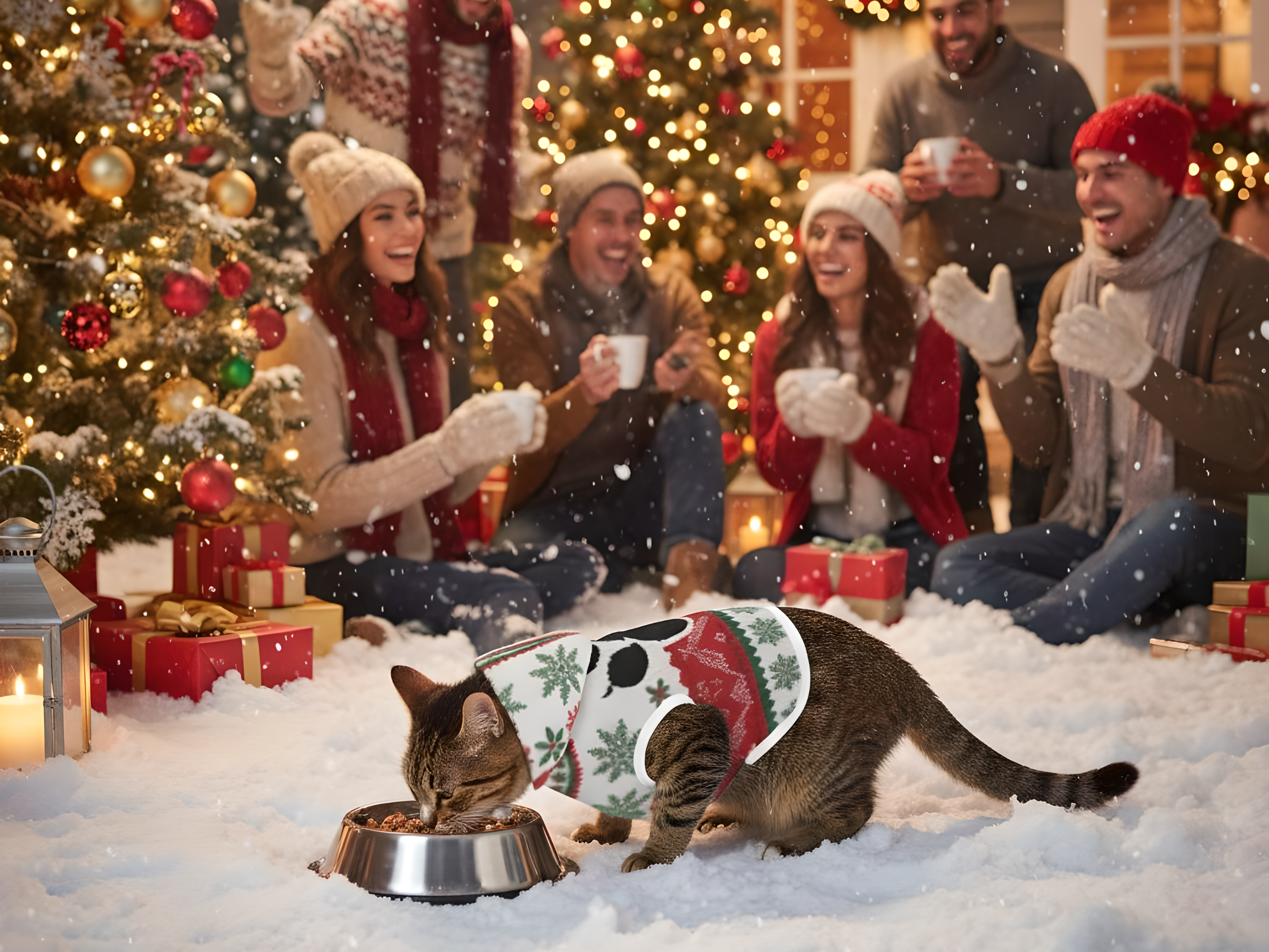 Cozy Holiday Pet Hoodie for Animals, Festive Pet Sweater, Cute Animal Apparel, Winter Pet Costume, Christmas Gift for Pets product thumbnail image Cozy Holiday Pet Hoodie for Animals, Festive Pet Sweater, Cute Animal Apparel, Winter Pet Costume, Christmas Gift for Pets product thumbnail image