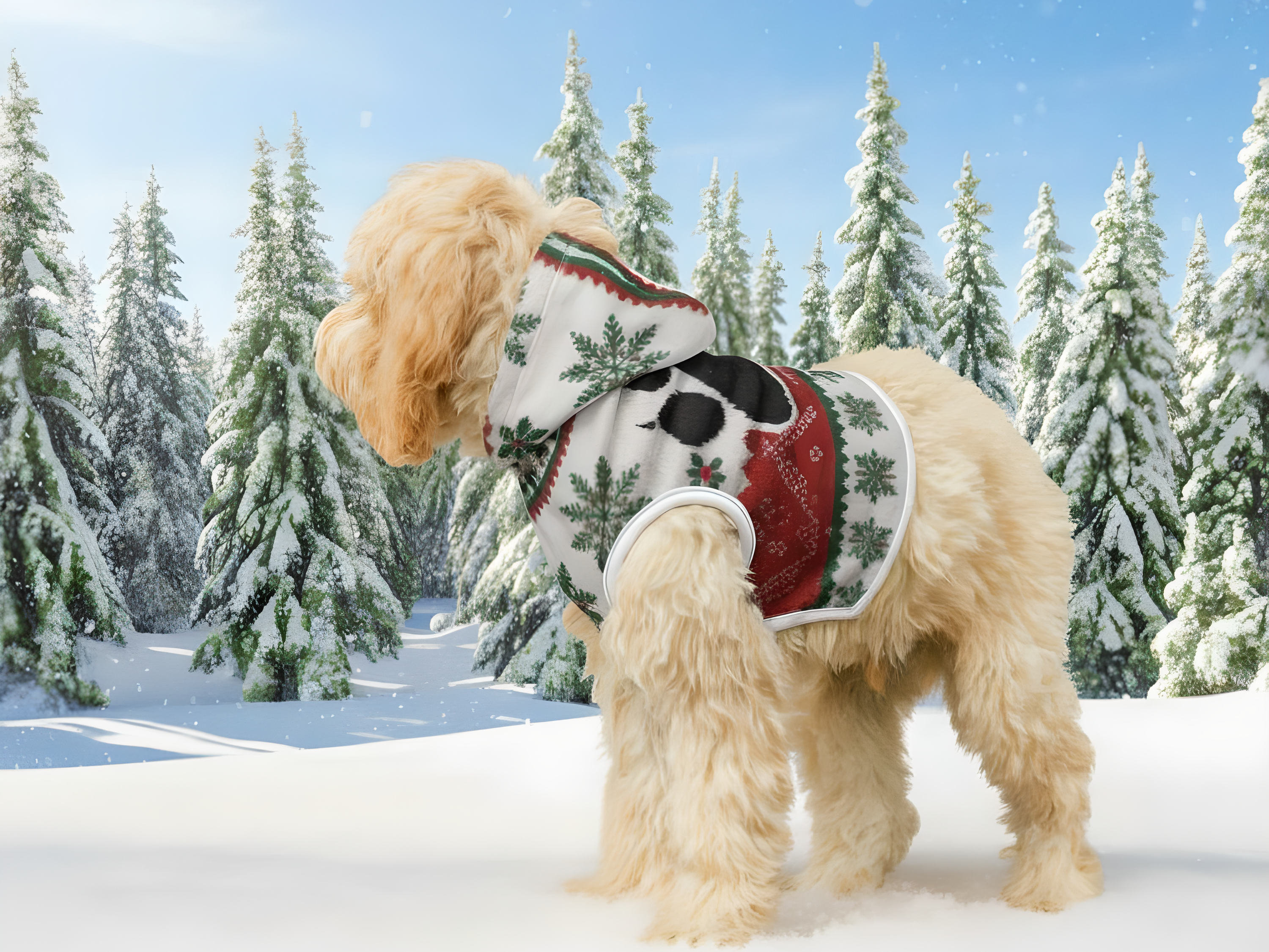 Cozy Holiday Pet Hoodie for Animals, Festive Pet Sweater, Cute Animal Apparel, Winter Pet Costume, Christmas Gift for Pets product thumbnail image Cozy Holiday Pet Hoodie for Animals, Festive Pet Sweater, Cute Animal Apparel, Winter Pet Costume, Christmas Gift for Pets product thumbnail image