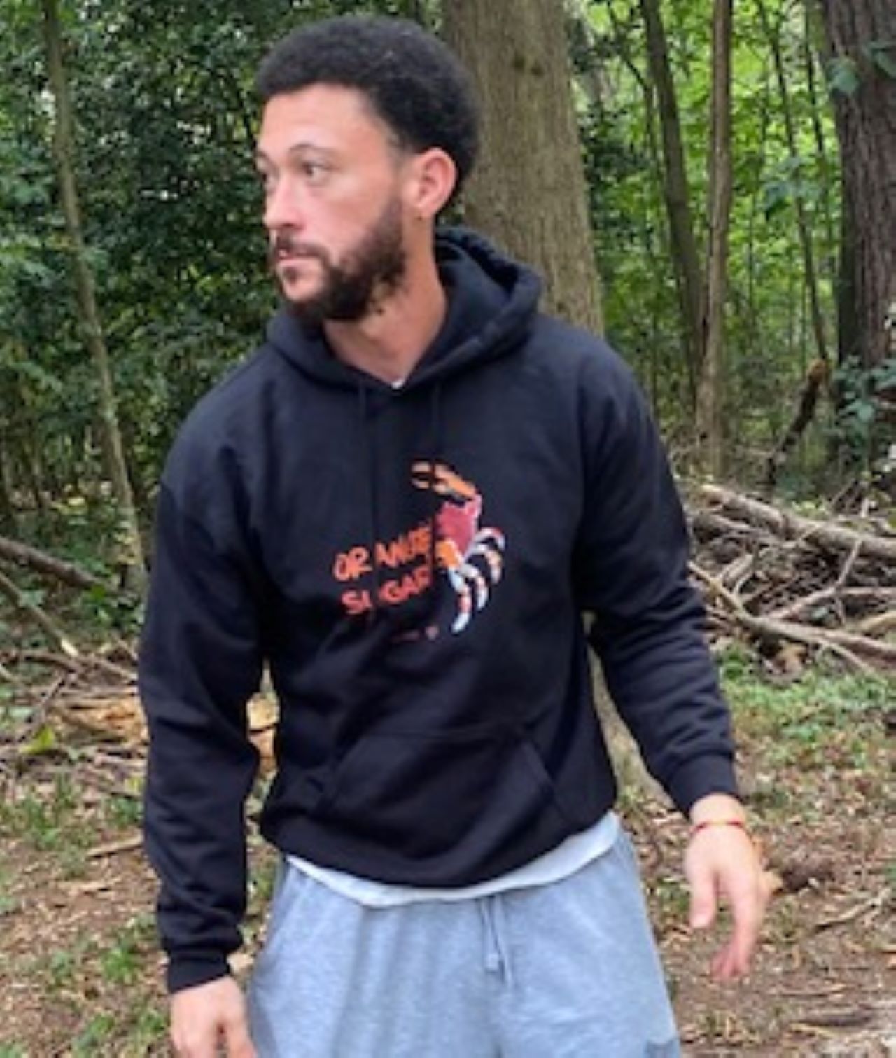 "Orange Sugar" Maryland Design Hooded Sweatshirt  product thumbnail image