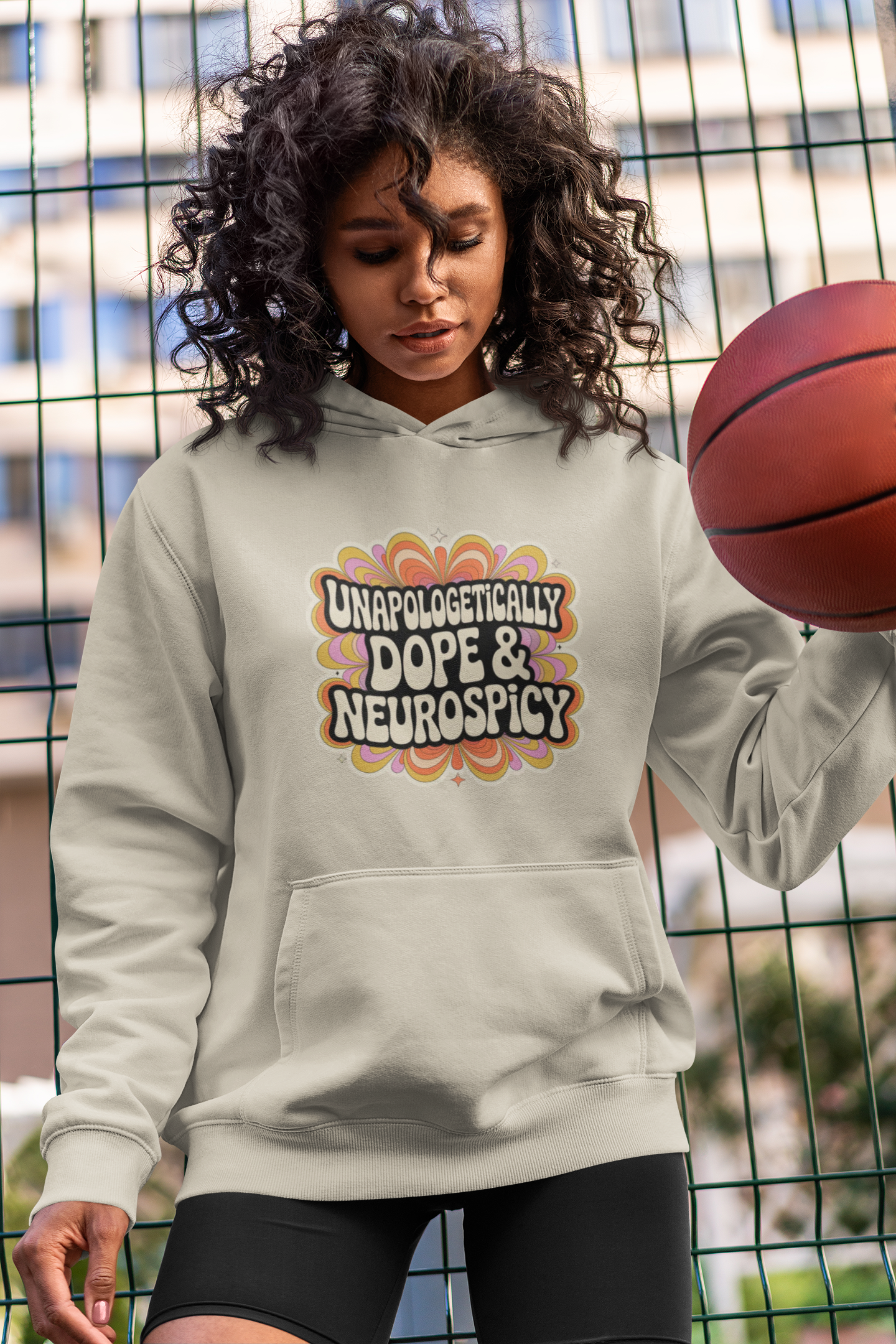 Unapologetically Dope & Neurospicy Retro Hoodie — Cozy Bold Groovy Statement product thumbnail image Unapologetically Dope & Neurospicy Retro Hoodie — Cozy Bold Groovy Statement product thumbnail image