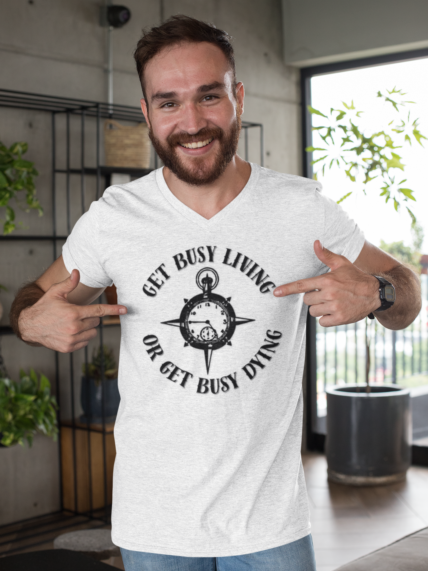 Quote Shirt Men's Casual T-Shirt, Inspirational Unisex T-Shirt  product thumbnail image