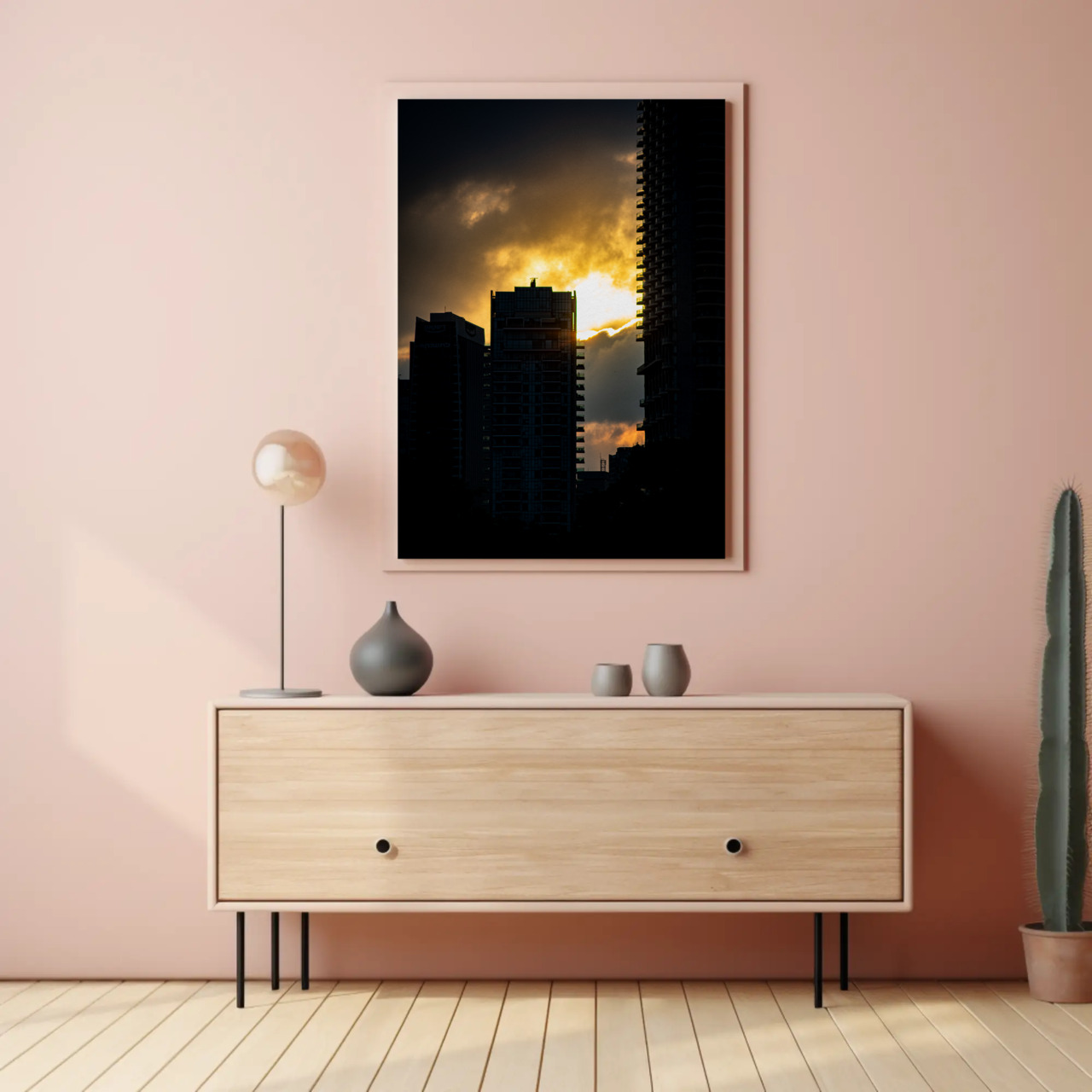 Modern Urban Sunset Fine Art Print, Wall Decor, Framed Art, Gift Idea, Home Decoration, Minimalist Art product thumbnail image Modern Urban Sunset Fine Art Print, Wall Decor, Framed Art, Gift Idea, Home Decoration, Minimalist Art product thumbnail image