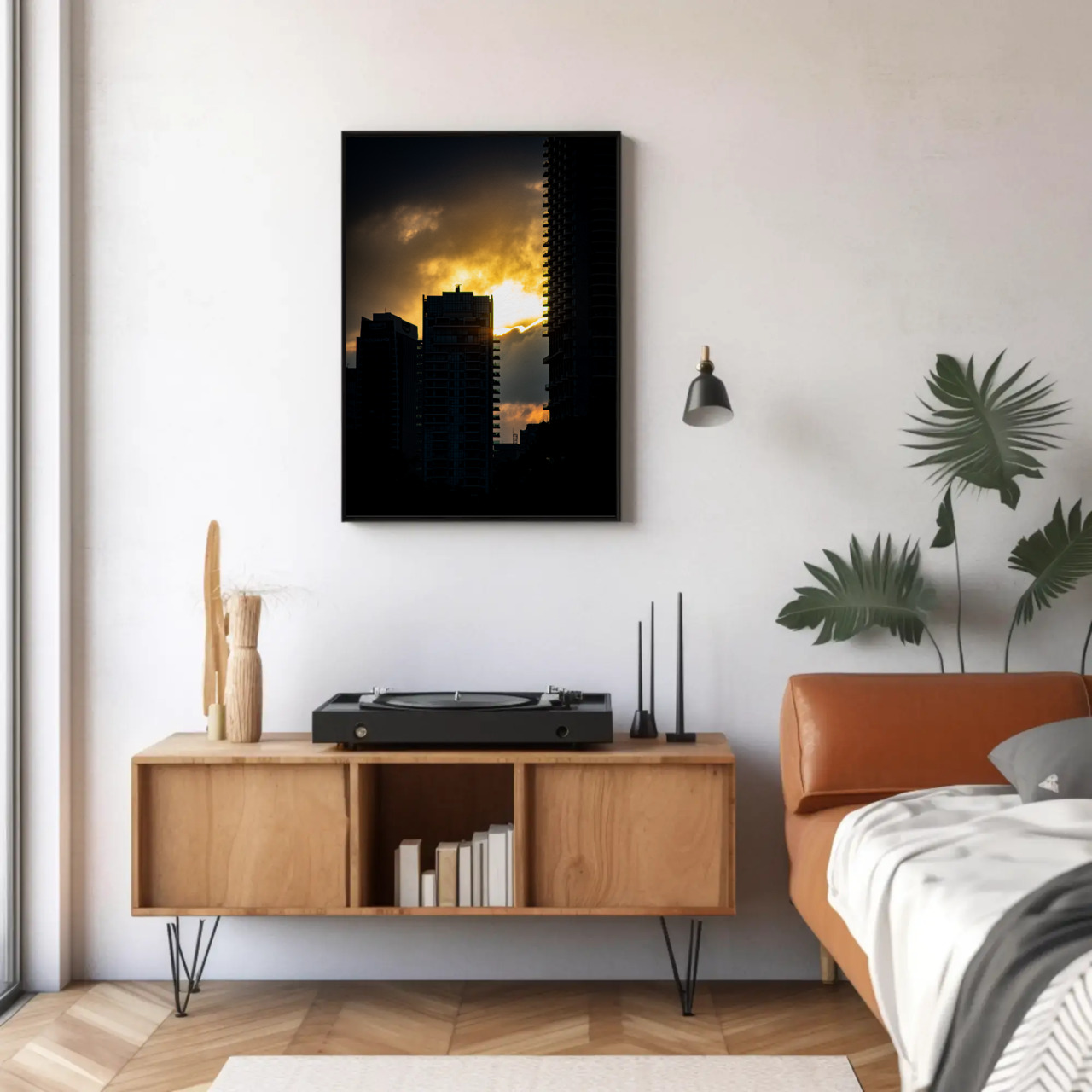 Modern Urban Sunset Fine Art Print, Wall Decor, Framed Art, Gift Idea, Home Decoration, Minimalist Art product thumbnail image Modern Urban Sunset Fine Art Print, Wall Decor, Framed Art, Gift Idea, Home Decoration, Minimalist Art product thumbnail image