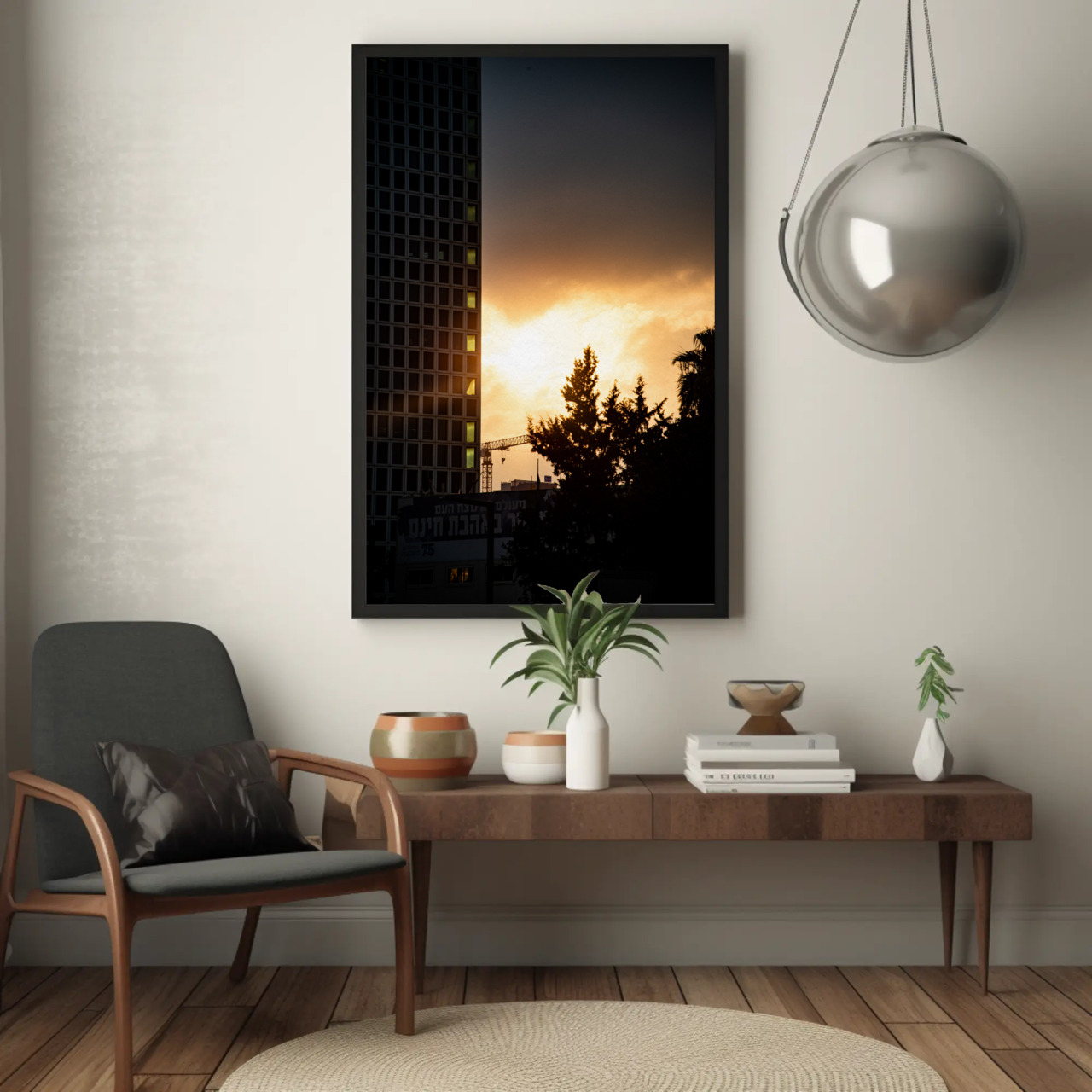 Framed Fine Art Prints, Sunset Wall Art, Home Decor, Photography Prints, Modern Art, Gift for Art Lovers, Office Decor product thumbnail image