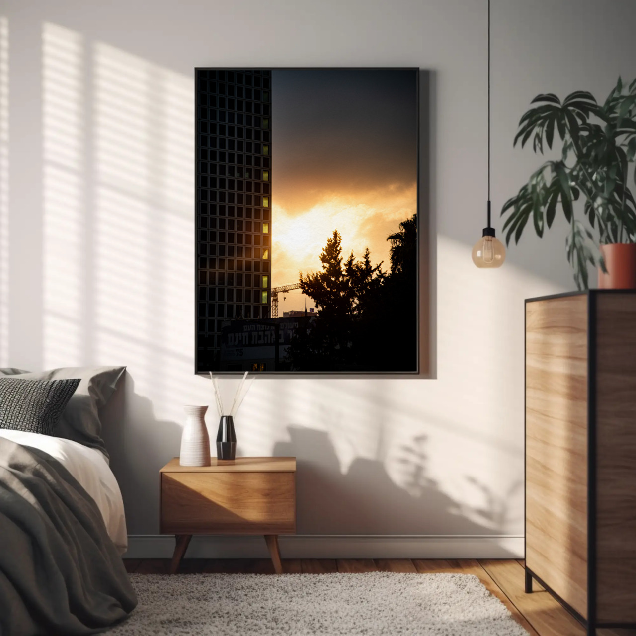 Framed Fine Art Prints, Sunset Wall Art, Home Decor, Photography Prints, Modern Art, Gift for Art Lovers, Office Decor product thumbnail image