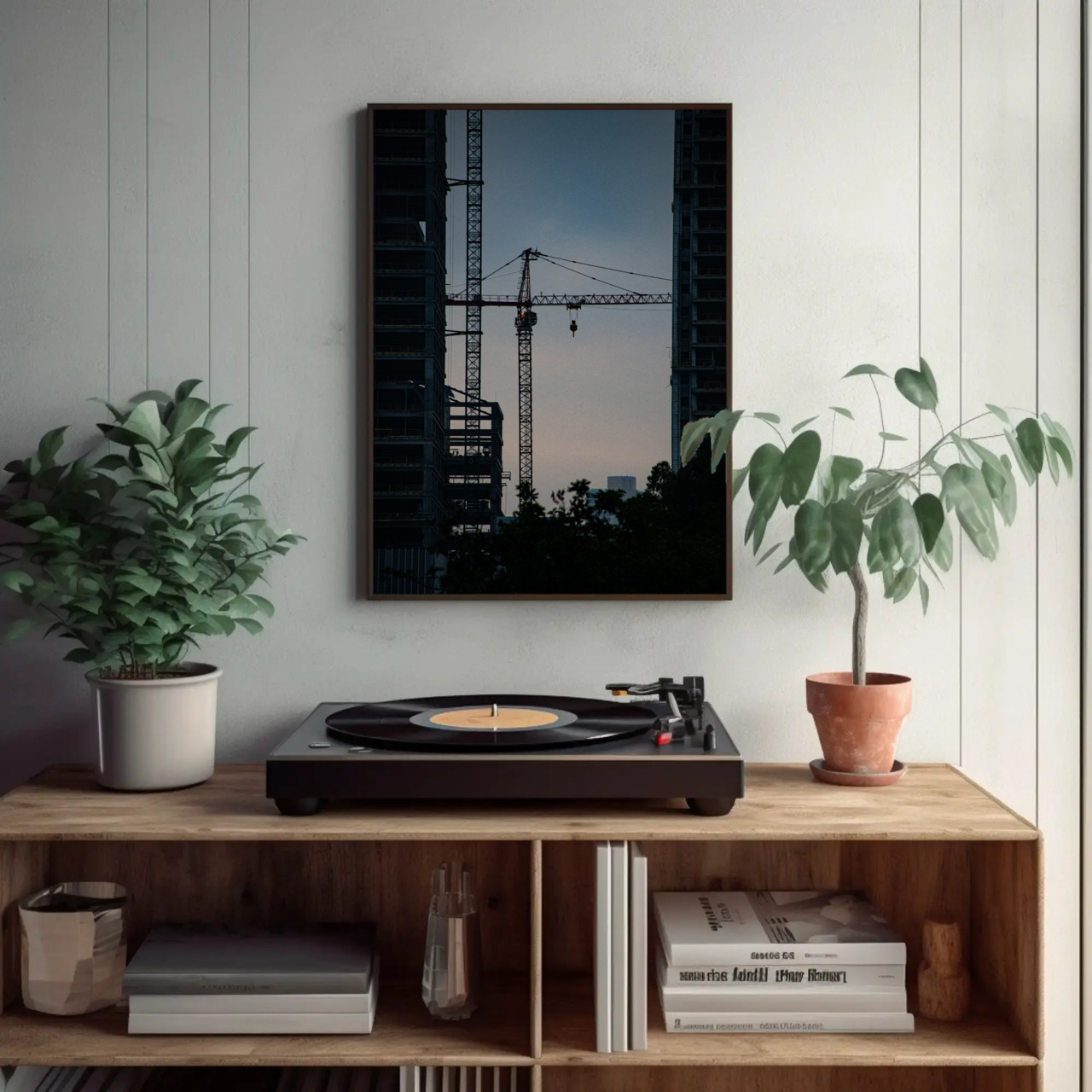 Urban Construction Fine Art Print, Passepartout Framed Art, Wall Decor for Creative Spaces, Gift for Architecture Lovers, Modern Home Art product thumbnail image Urban Construction Fine Art Print, Passepartout Framed Art, Wall Decor for Creative Spaces, Gift for Architecture Lovers, Modern Home Art product thumbnail image