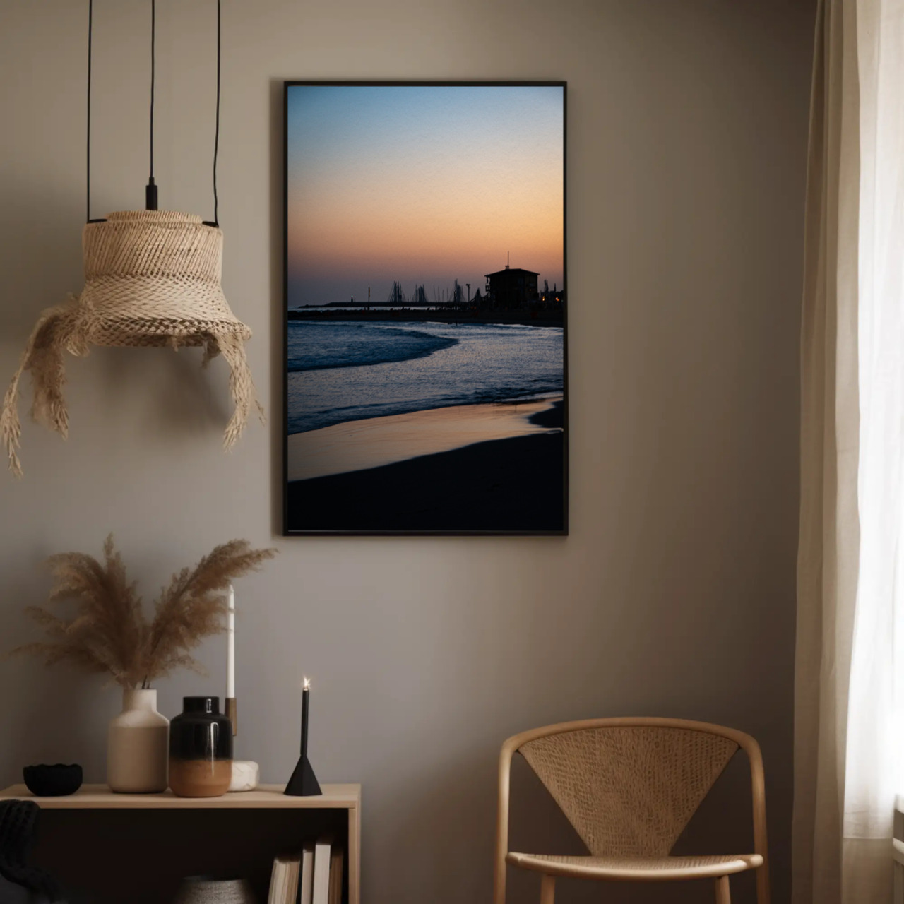 Stunning Passepartout Fine Art Prints, Elegant Home Decor, Perfect Gift for Art Lovers, Wall Art for Living Room, Contemporary Art Decor product thumbnail image