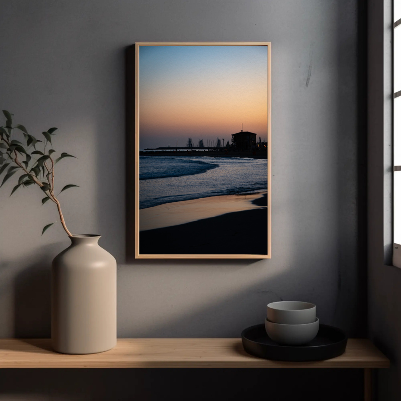 Stunning Passepartout Fine Art Prints, Elegant Home Decor, Perfect Gift for Art Lovers, Wall Art for Living Room, Contemporary Art Decor product thumbnail image