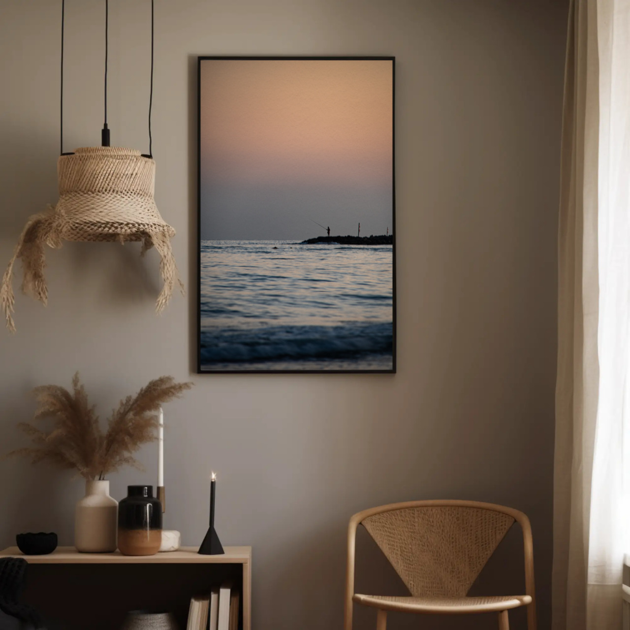 Framed Ocean Art Prints, Serene Coastal Photography, Beach Decor, Minimalist Wall Art, Perfect Gift for Nature Lovers product thumbnail image Framed Ocean Art Prints, Serene Coastal Photography, Beach Decor, Minimalist Wall Art, Perfect Gift for Nature Lovers product thumbnail image