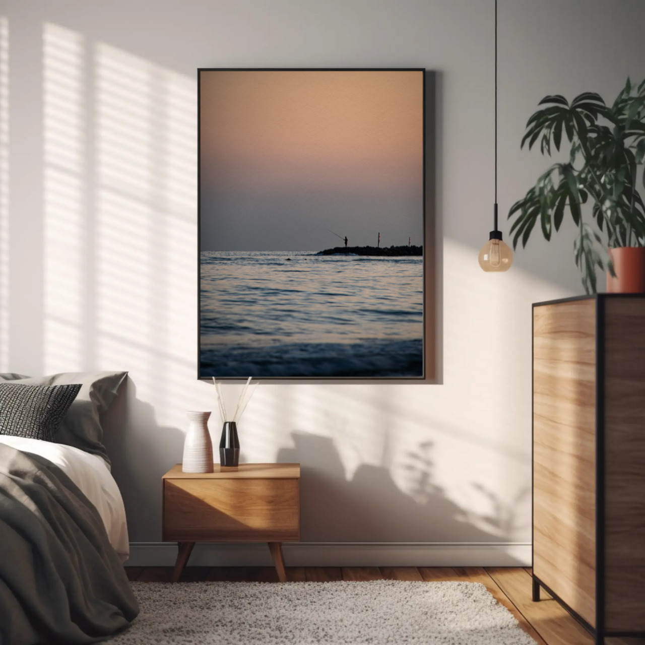 Framed Ocean Art Prints, Serene Coastal Photography, Beach Decor, Minimalist Wall Art, Perfect Gift for Nature Lovers product thumbnail image Framed Ocean Art Prints, Serene Coastal Photography, Beach Decor, Minimalist Wall Art, Perfect Gift for Nature Lovers product thumbnail image