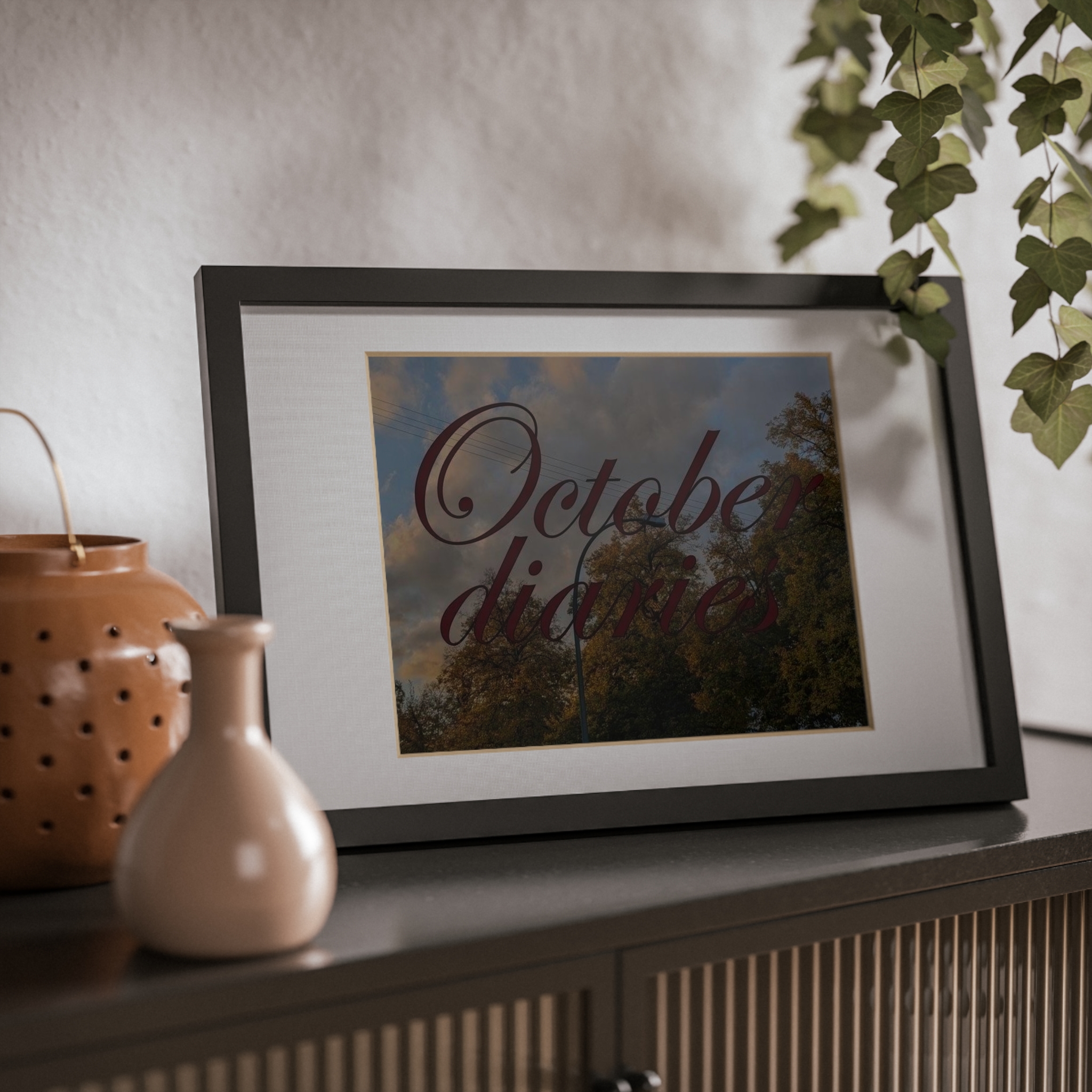 Personalized Black Framed Posters, Vertical &amp; Horizontal Designs, Home Decor, Cozy Accessory, Photo Frames, Living Room, Office, Custom Gift Ideas product thumbnail image
