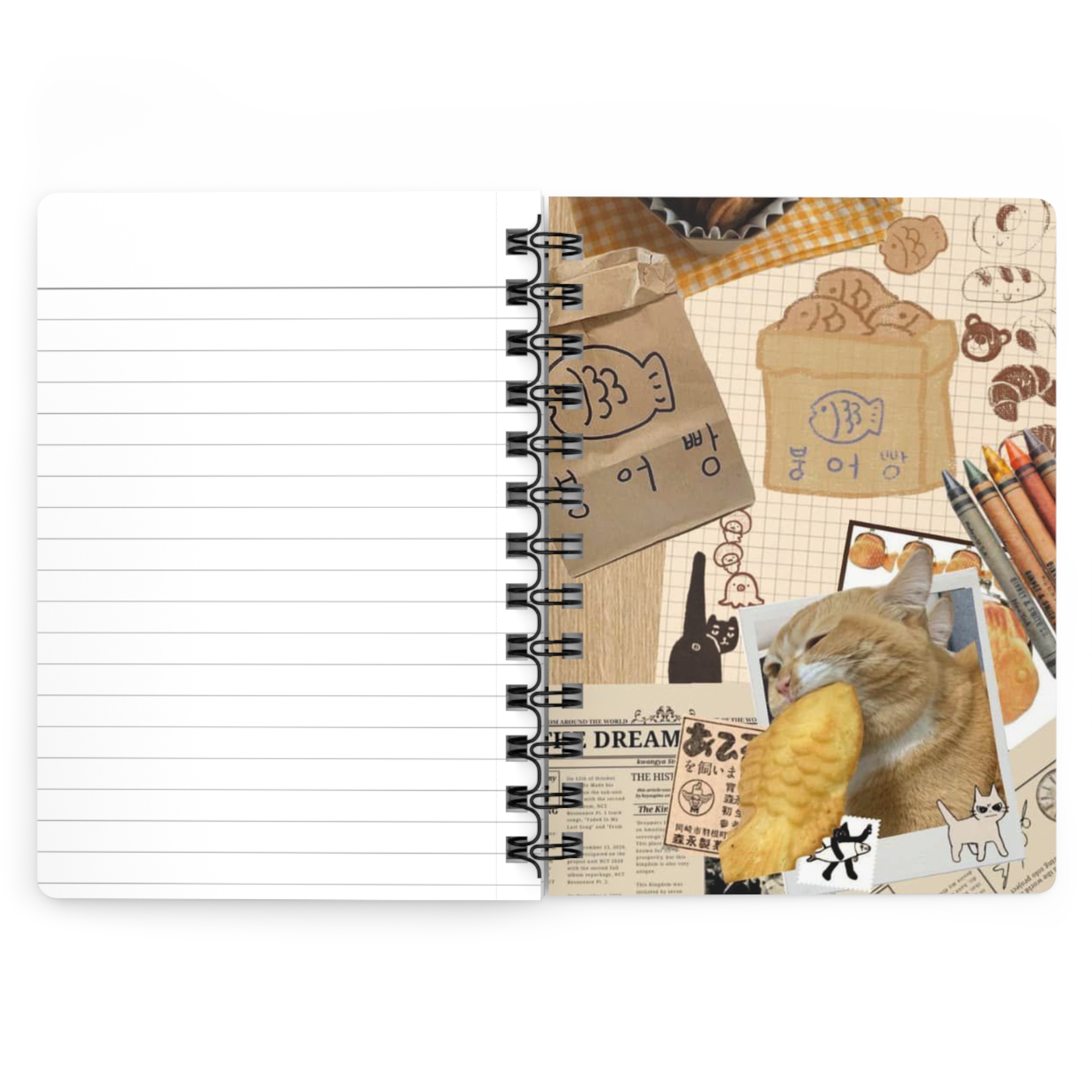 Personalized Spiral Bound Journal, Glossy Covers, Inspirations, Recipes, Daily Journaling, Note-taking, Self-Reflection, Sketch Writings, Custom Journal Gift ideas product thumbnail image Personalized Spiral Bound Journal, Glossy Covers, Inspirations, Recipes, Daily Journaling, Note-taking, Self-Reflection, Sketch Writings, Custom Journal Gift ideas product thumbnail image