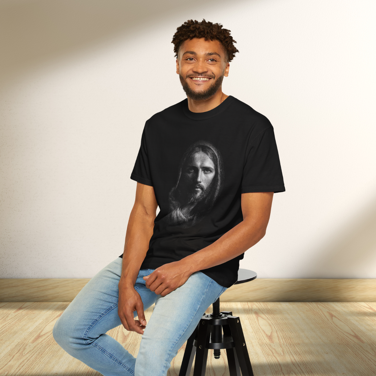 Christian T-Shirt with Bible Verse | Faith-Based Religious Top | Inspirational Apparel Gift for Men &amp; Women product thumbnail image
