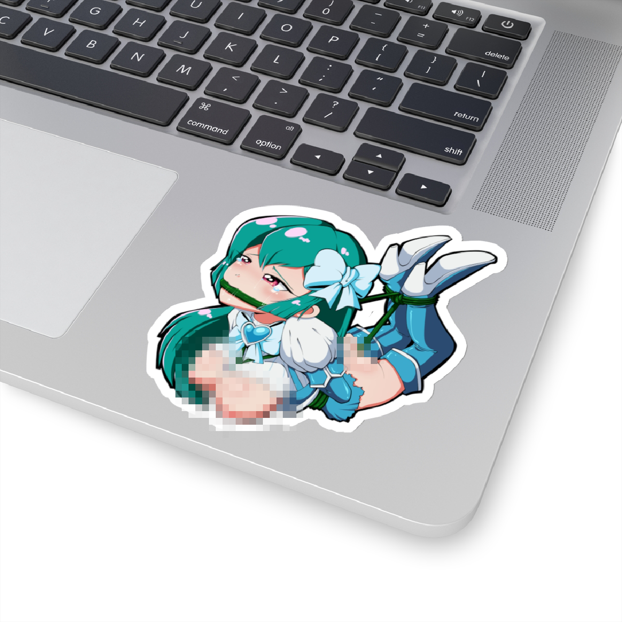 Blue magical girl in trouble - Pinup Sticker product thumbnail image Blue magical girl in trouble - Pinup Sticker product thumbnail image