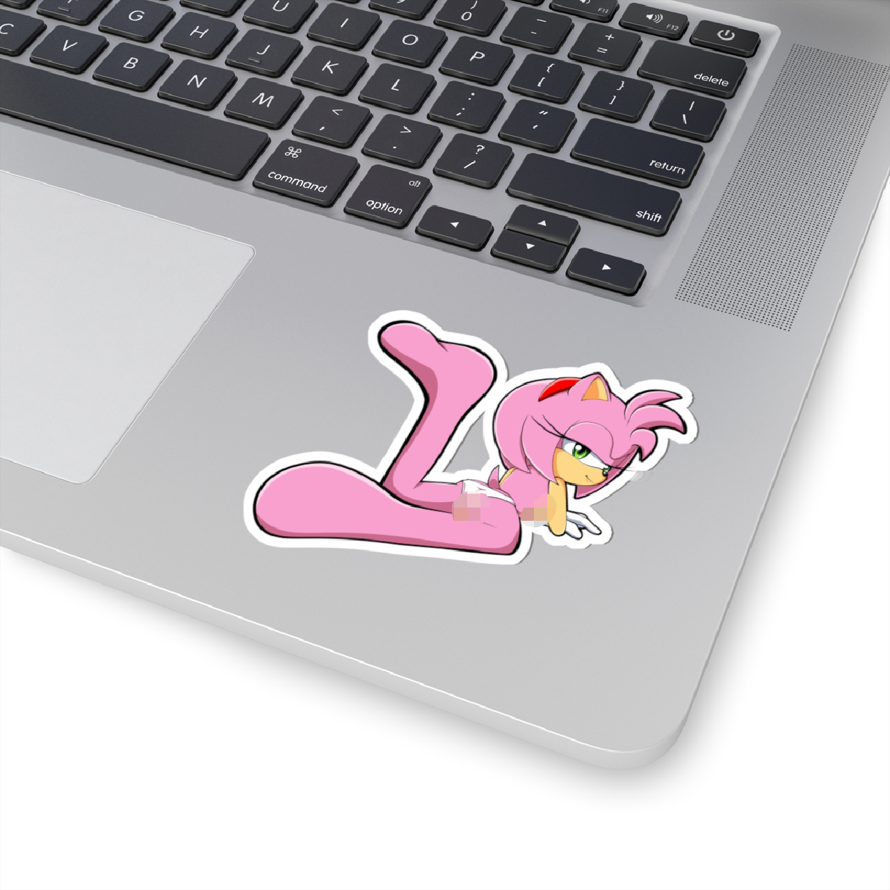 Pink Hedgehog - Pinup Sticker product thumbnail image Pink Hedgehog - Pinup Sticker product thumbnail image