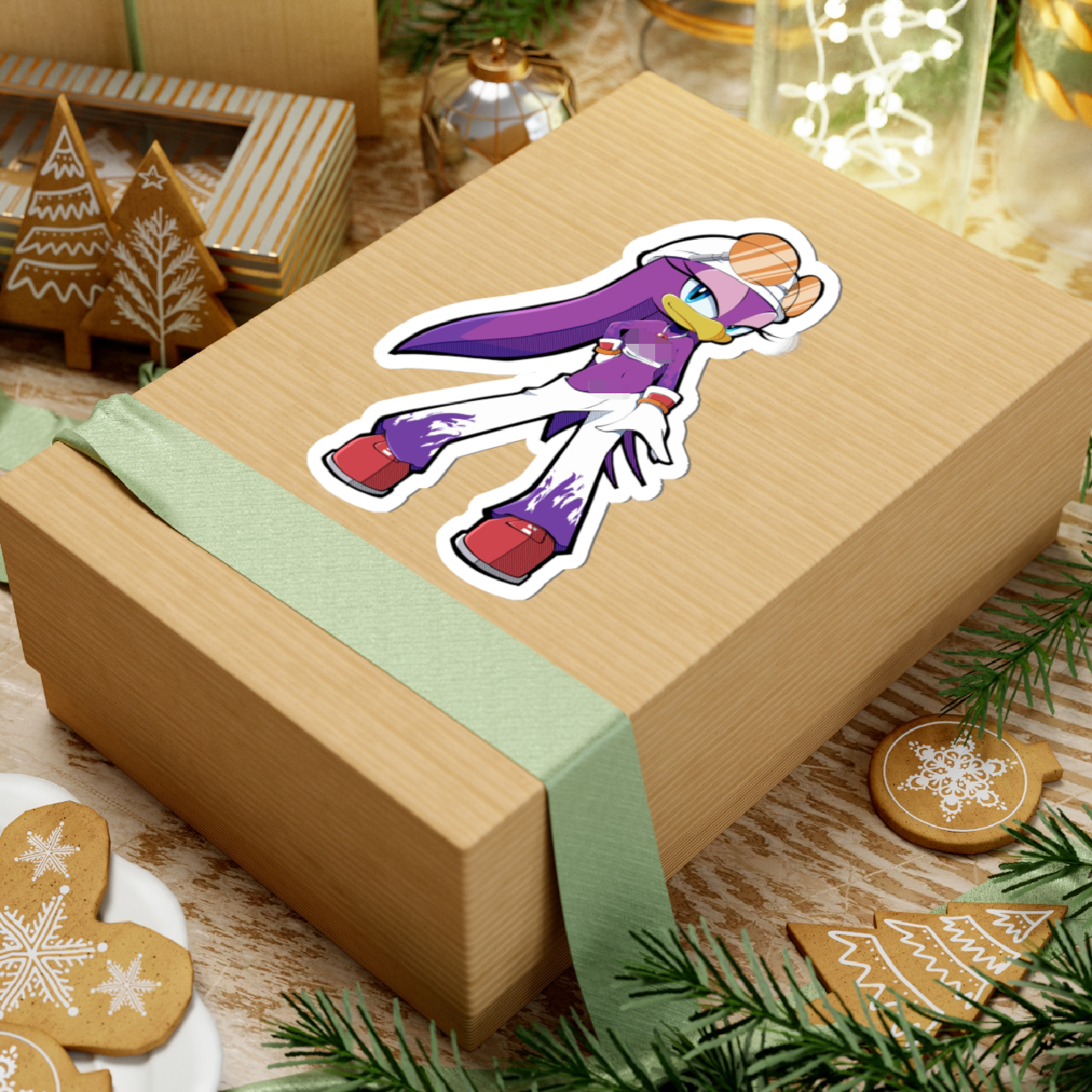 Purple Bird - Pinup Sticker product thumbnail image Purple Bird - Pinup Sticker product thumbnail image