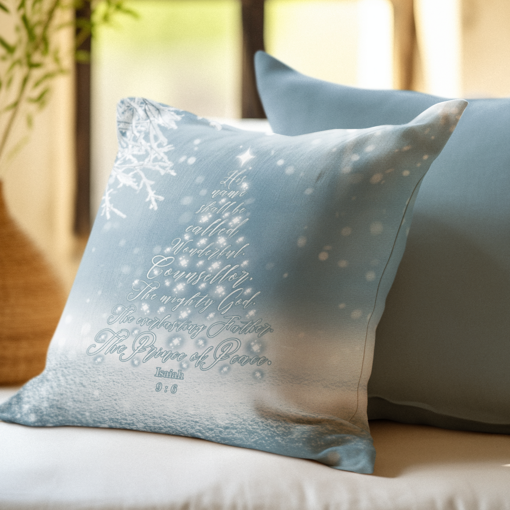Prince of Peace - Christmas Pillow 