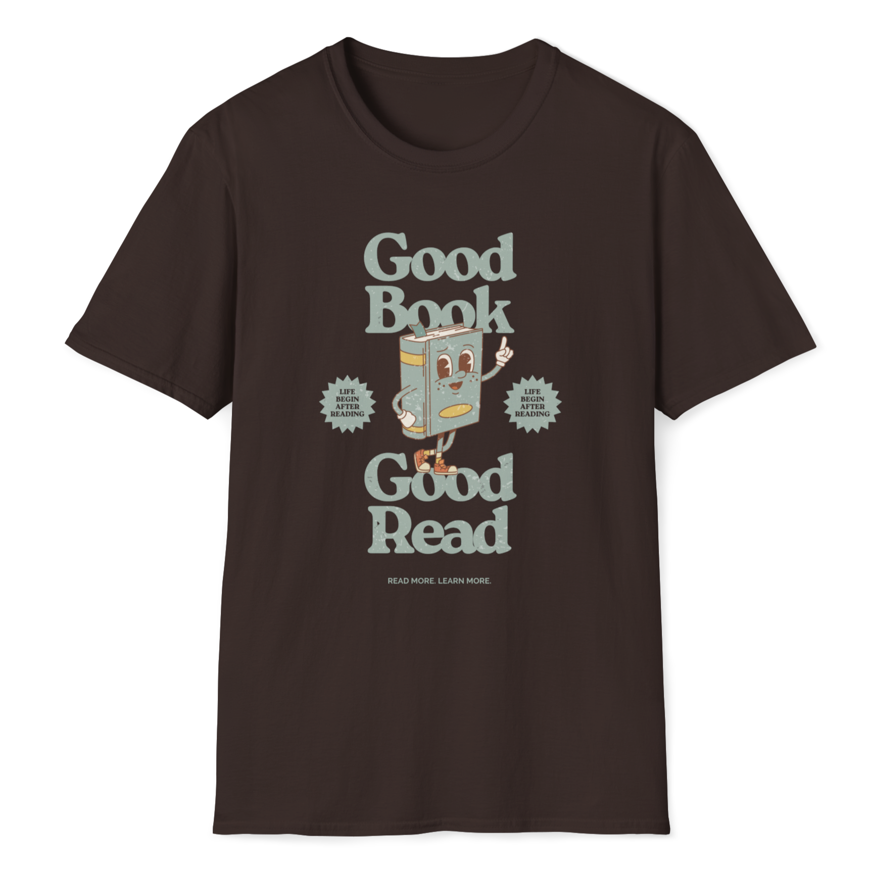 Good Book, Good Read Graphic T-Shirt product thumbnail image