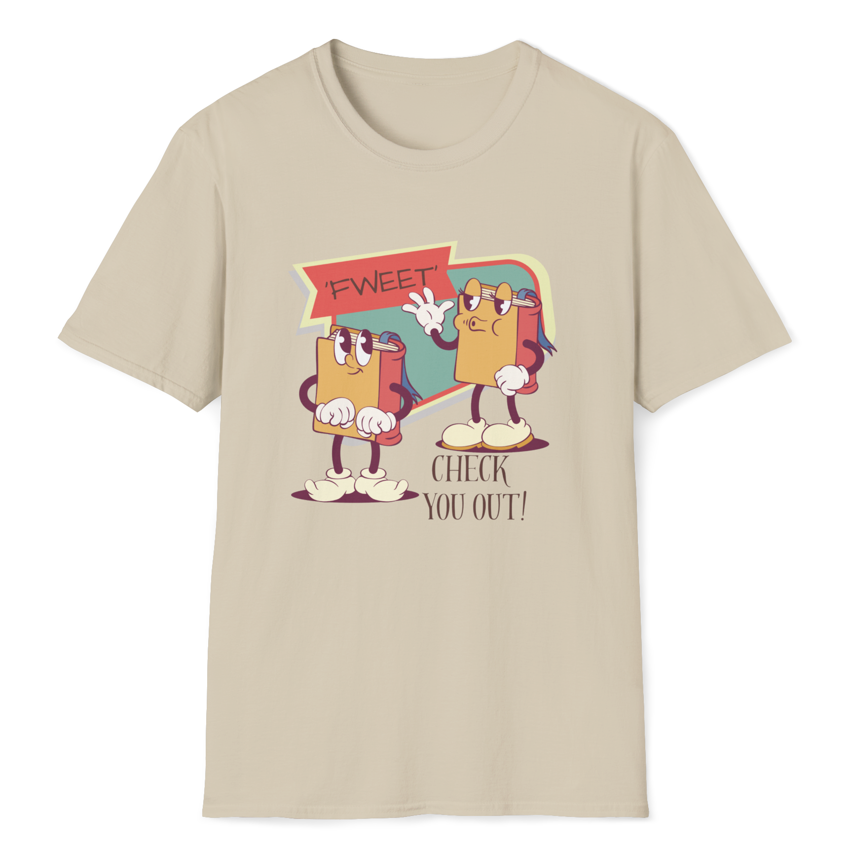 Flirty Books Graphic T-Shirt product thumbnail image