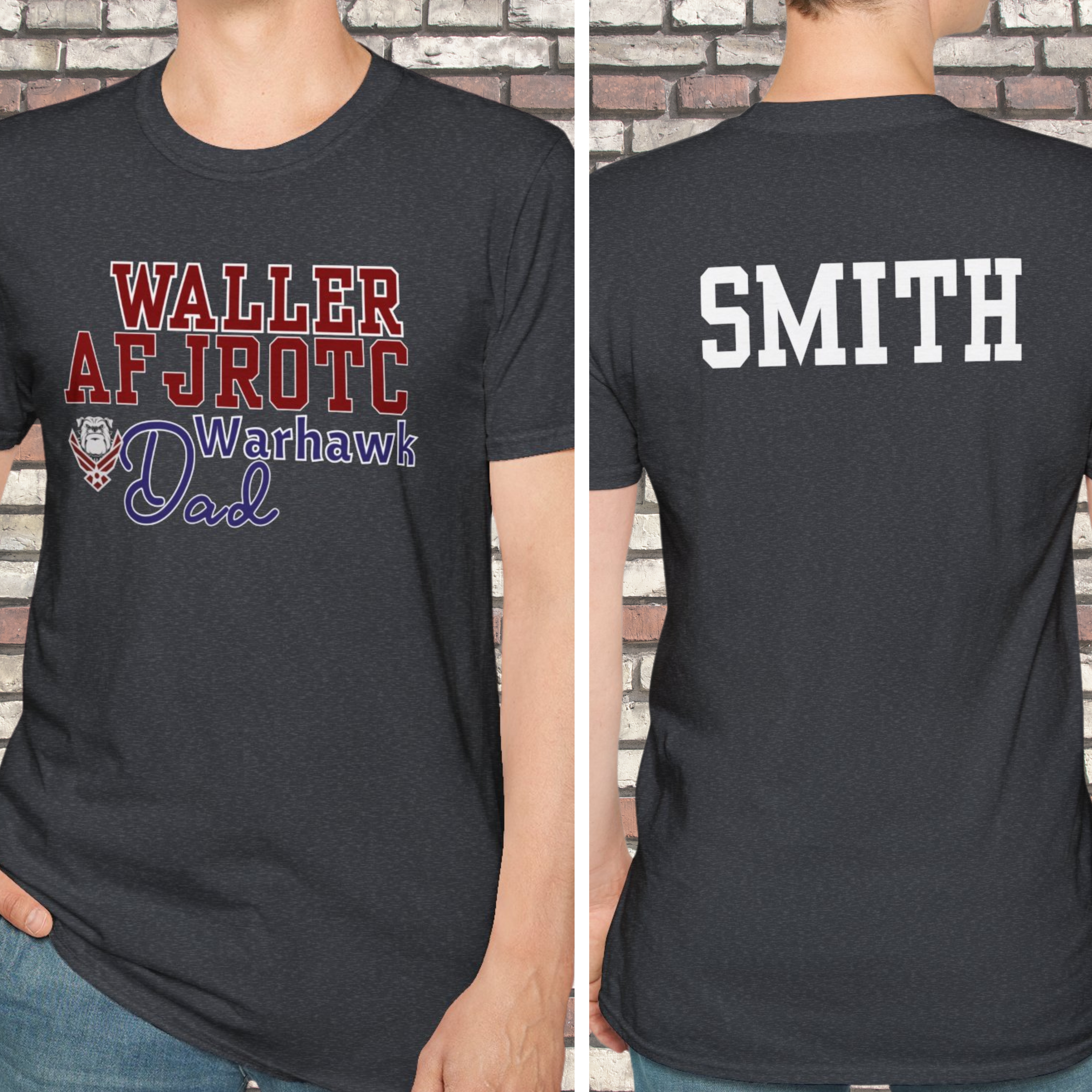 Customized WHS AFJROTC Warhawk Personalized T-Shirt product thumbnail image