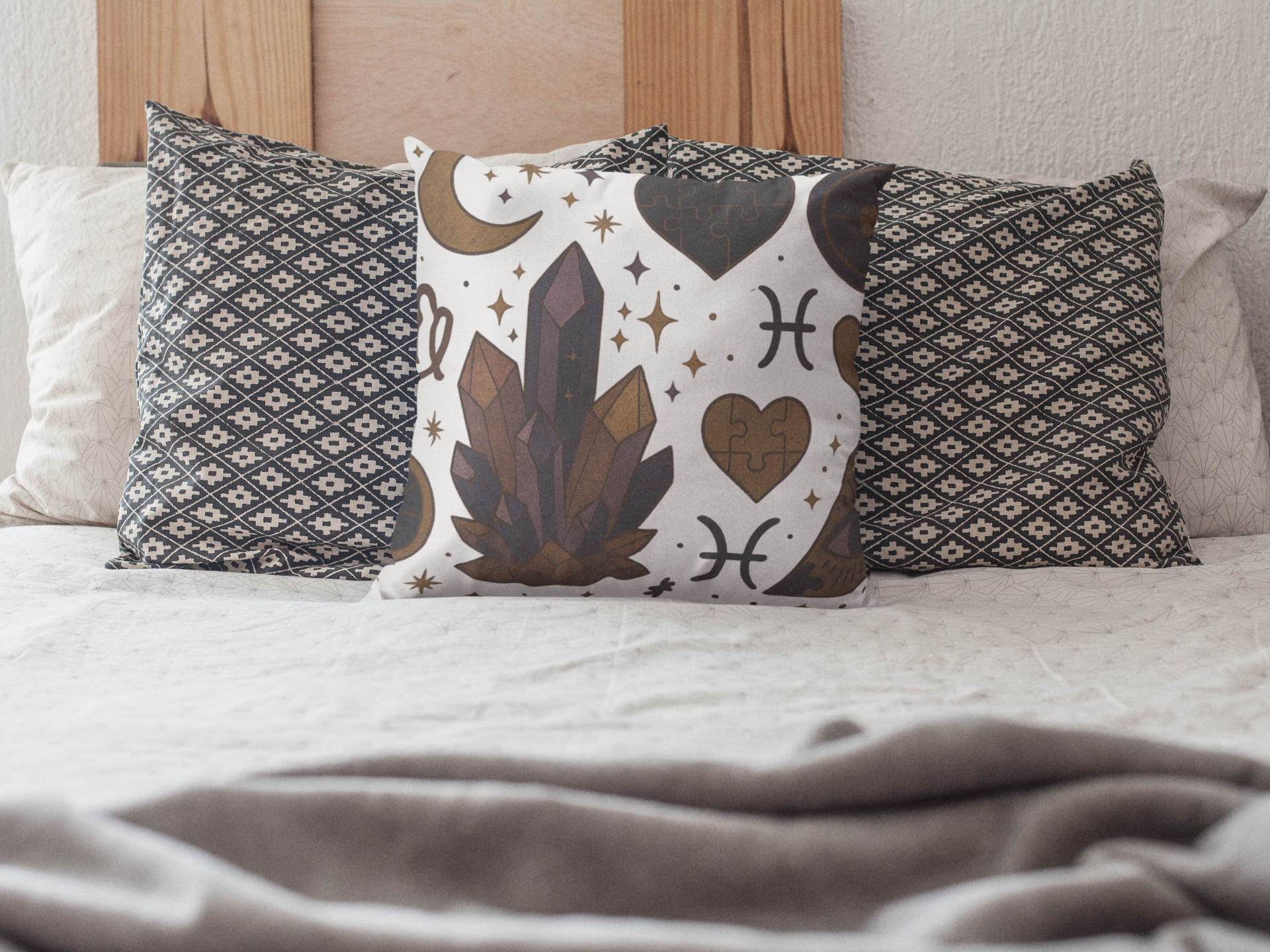 Celestial Vibes Pillowcase, ABA Astrology Decor, Crystal Art Cushions, Horoscope Gifts, Cozy Home Accents product thumbnail image Celestial Vibes Pillowcase, ABA Astrology Decor, Crystal Art Cushions, Horoscope Gifts, Cozy Home Accents product thumbnail image