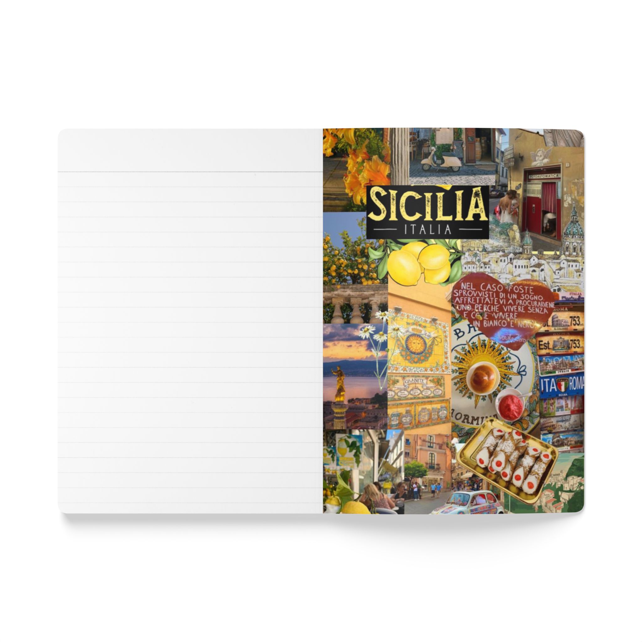 Personalized Softcover Journal, x4 Unique Inside Prints, Daily Journaling, Notebook, Diary, Writing, Travel Log, Inspirations, Custom Notebook Gift ideas product thumbnail image Personalized Softcover Journal, x4 Unique Inside Prints, Daily Journaling, Notebook, Diary, Writing, Travel Log, Inspirations, Custom Notebook Gift ideas product thumbnail image