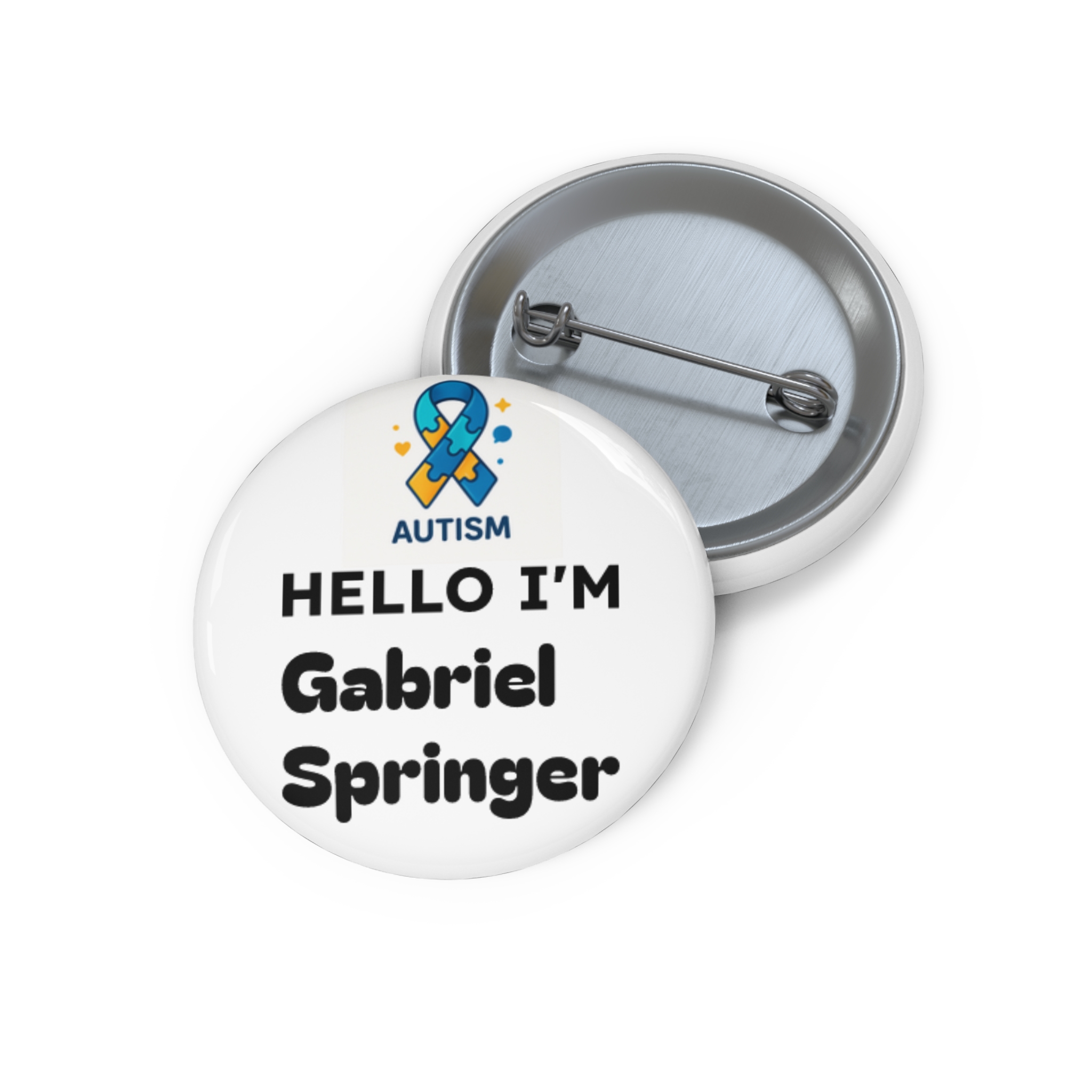 Custom Pin Buttons for Personalization Name, Event Favors, Gifts, Badges, and Fun Accessories product thumbnail image Custom Pin Buttons for Personalization Name, Event Favors, Gifts, Badges, and Fun Accessories product thumbnail image