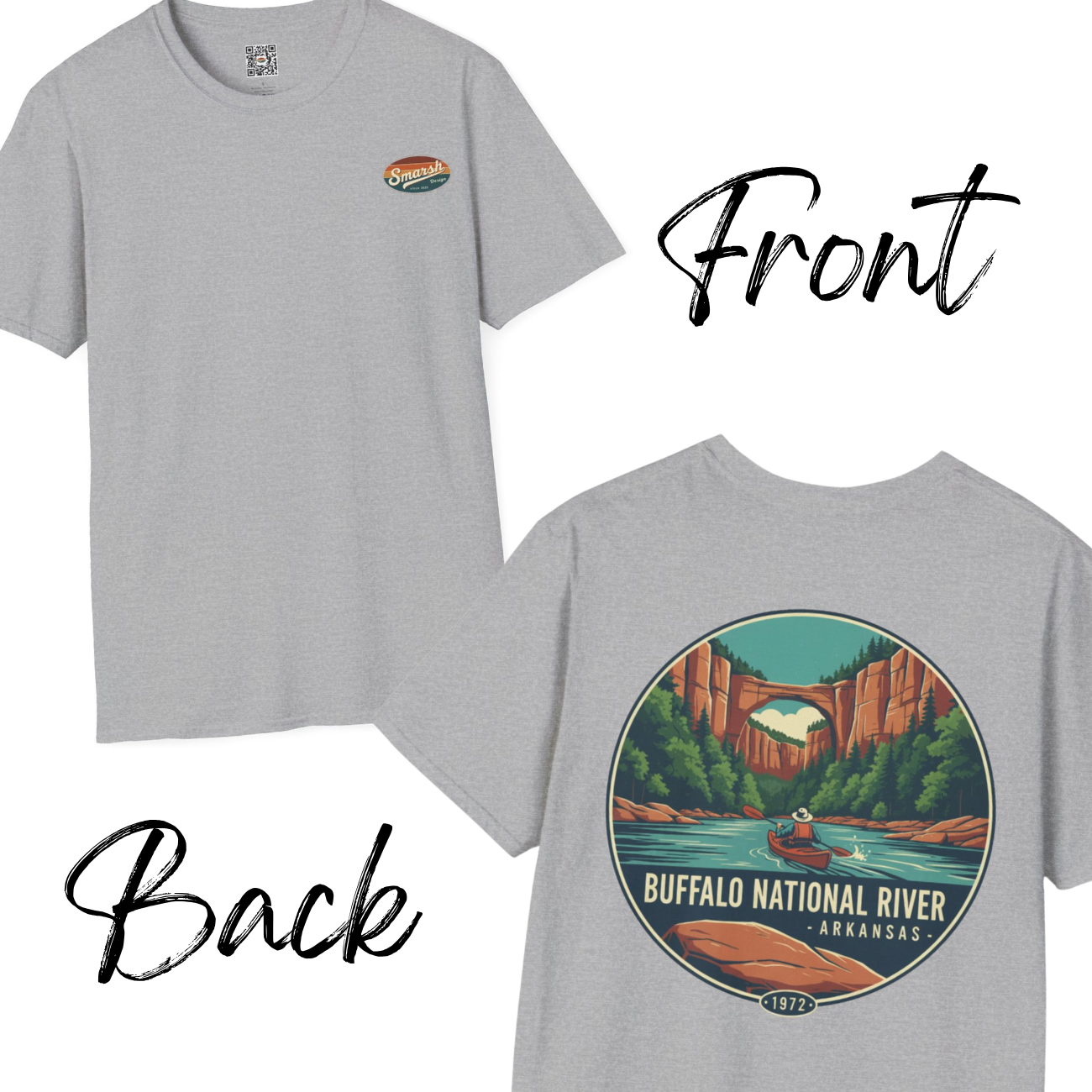 Float the Buffalo River Arkansas Unisex Jersey Tee