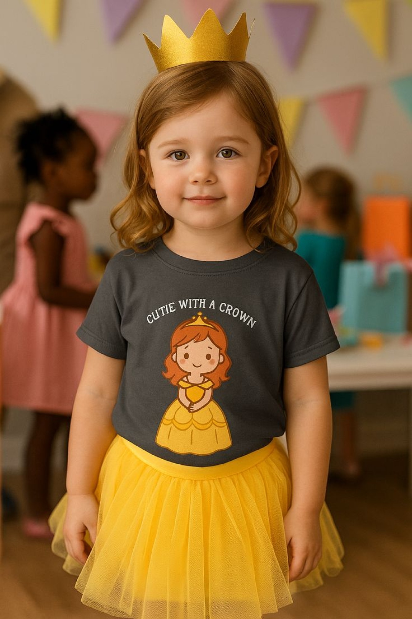 Toddler Princess Cutie Tee, product thumbnail image Toddler Princess Cutie Tee, product thumbnail image