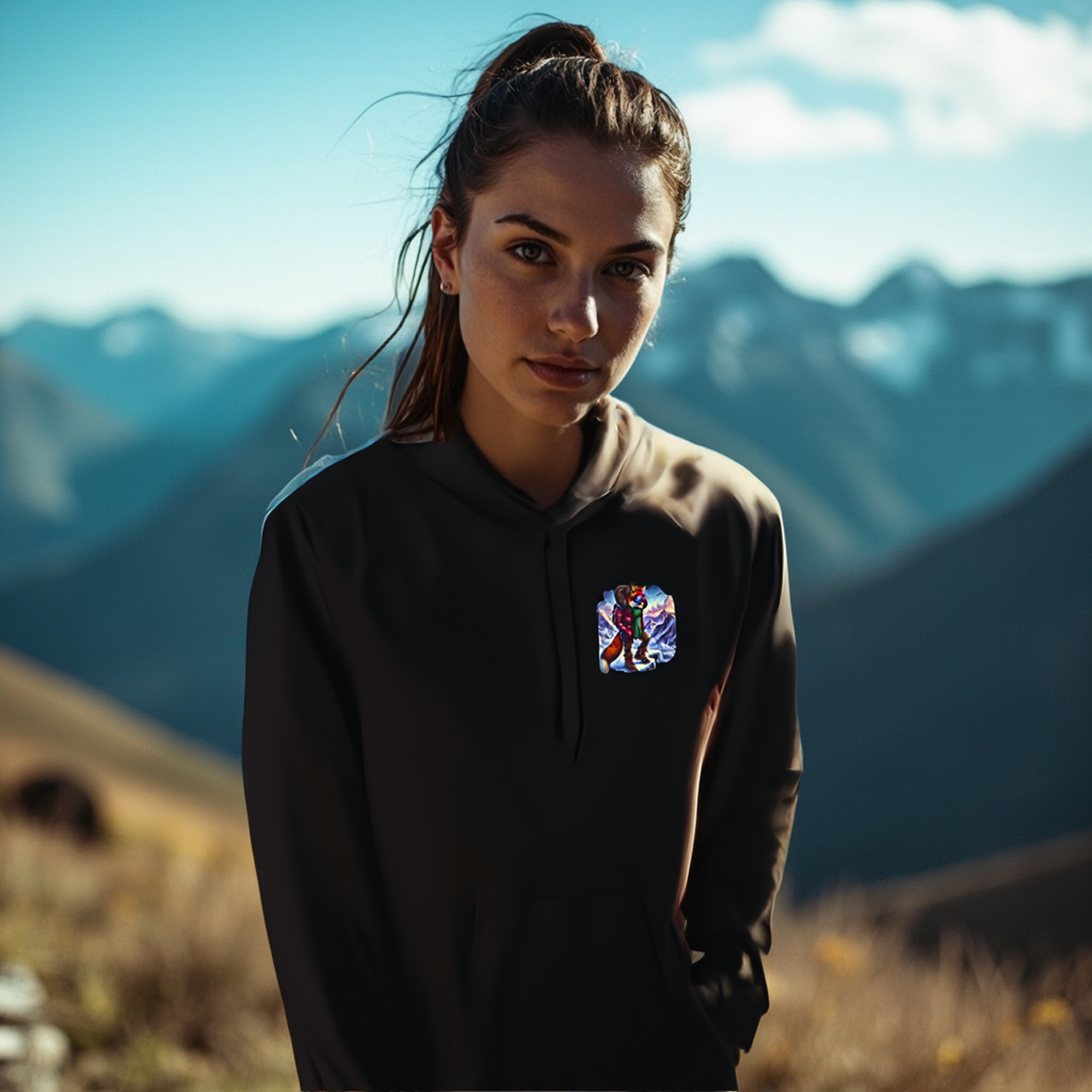 Sarcasm Hoodie - Too Cool to Care - Unisex product thumbnail image