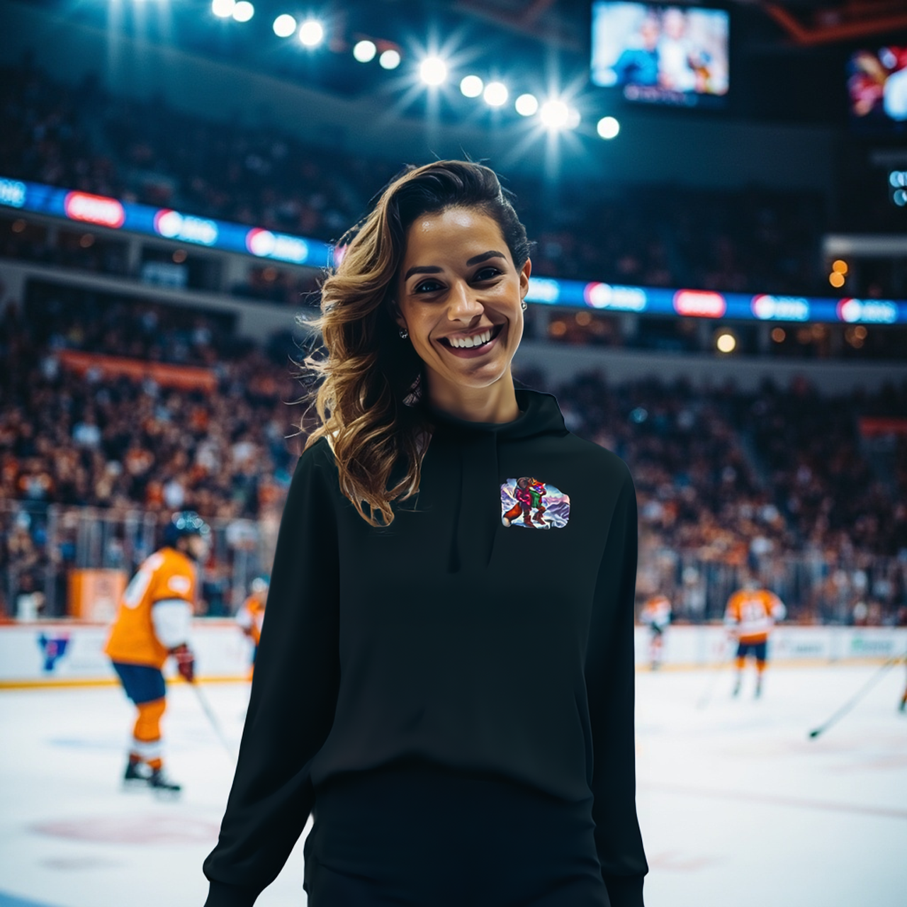 Sarcasm Hoodie - Too Cool to Care - Unisex product thumbnail image