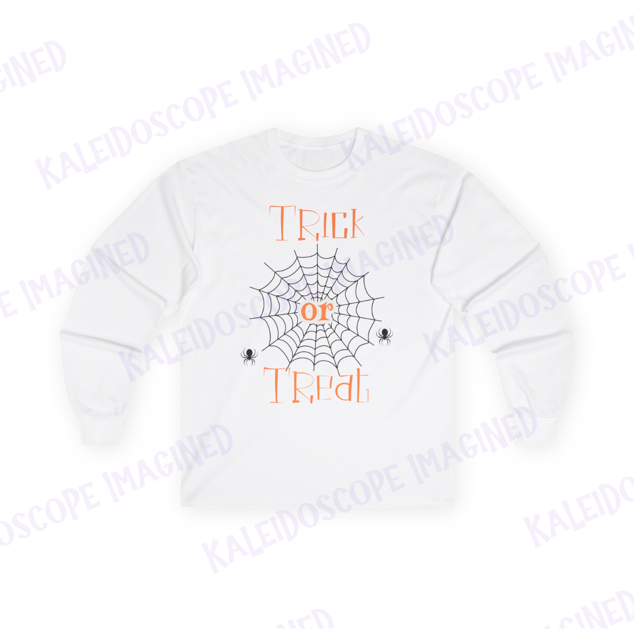 Halloween Long Sleeve Tee, Trick or Treat Shirt, Spooky Apparel, Unisex Halloween Top, Halloween Costume product thumbnail image
