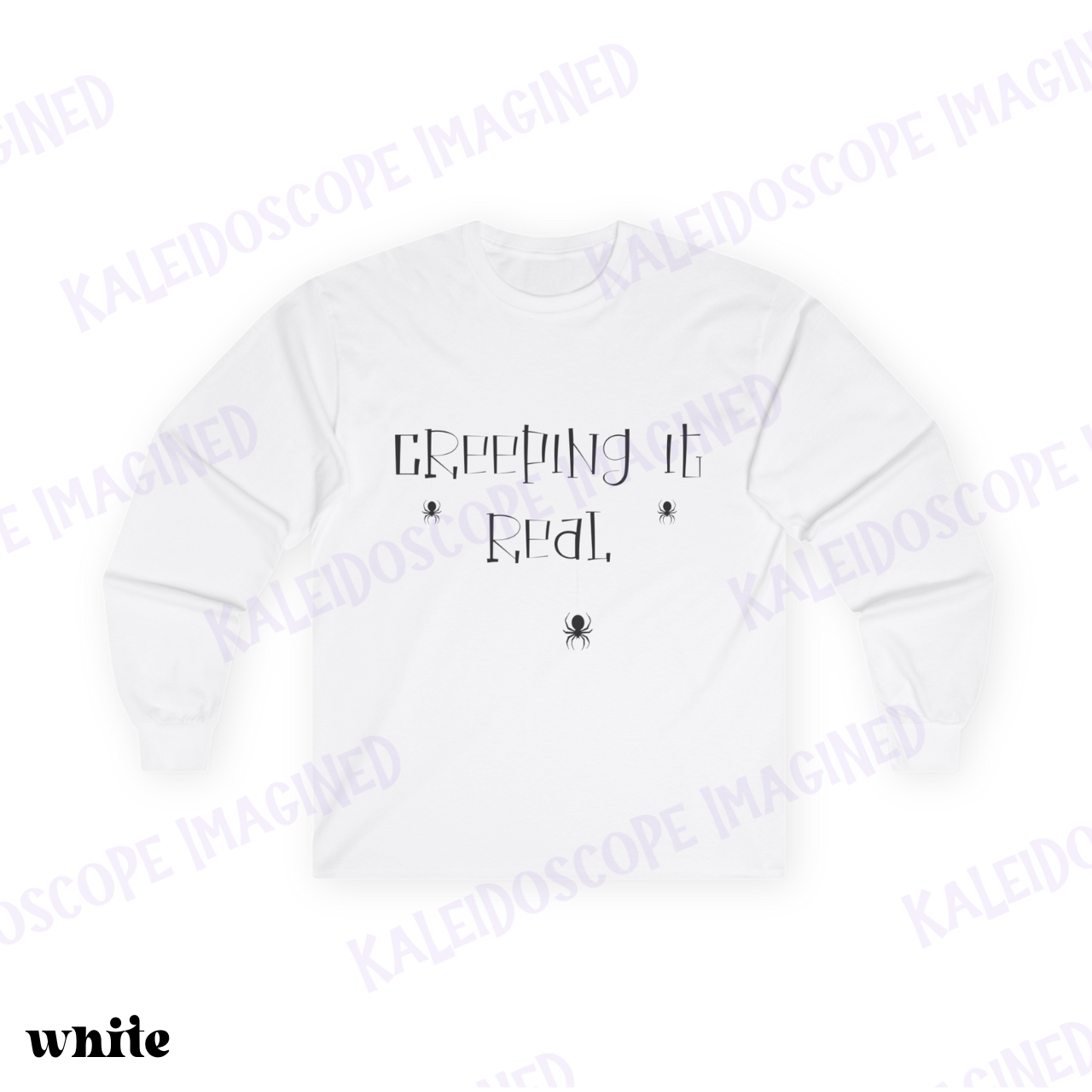 Halloween Long Sleeve Tee - Creeping It Real product thumbnail image