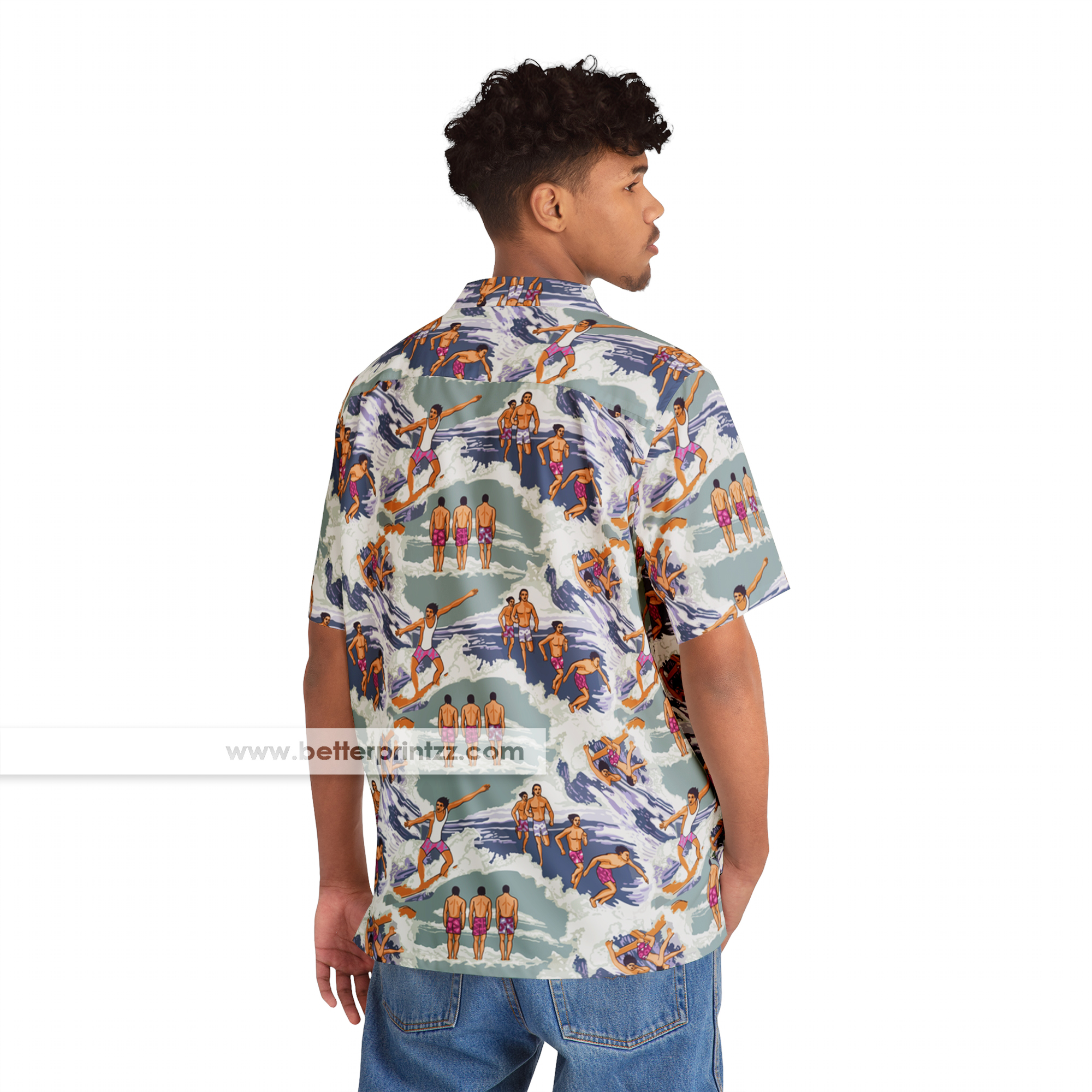 Pulp Fiction Pumpkin's Hawaiian Shirt Replica, Tim Roth Hawaiian Shirt, Pulp Fiction Cosplay, Matching Costumes, Halloween Costume Shirt product thumbnail image Pulp Fiction Pumpkin's Hawaiian Shirt Replica, Tim Roth Hawaiian Shirt, Pulp Fiction Cosplay, Matching Costumes, Halloween Costume Shirt product thumbnail image