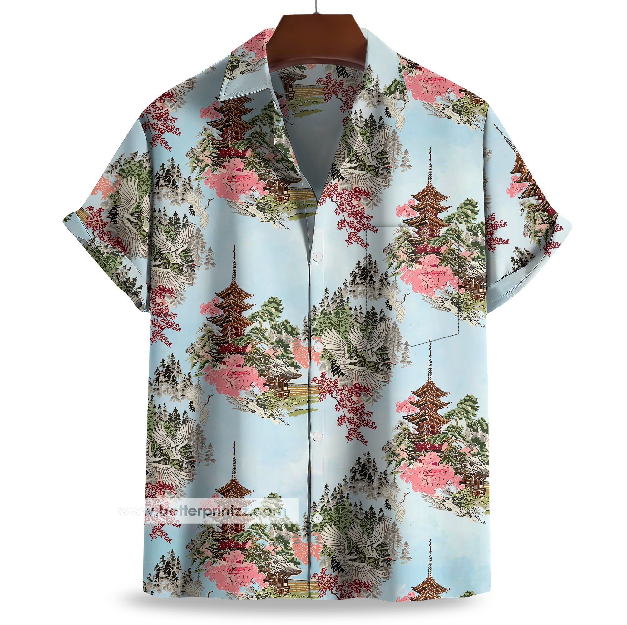 Hoban Washburne Hawaiian Shirt Replica worn by Alan Tudyk in Firefly, Wash Costume, Firefly Cosplay, Hoban Washburne Halloween Costume