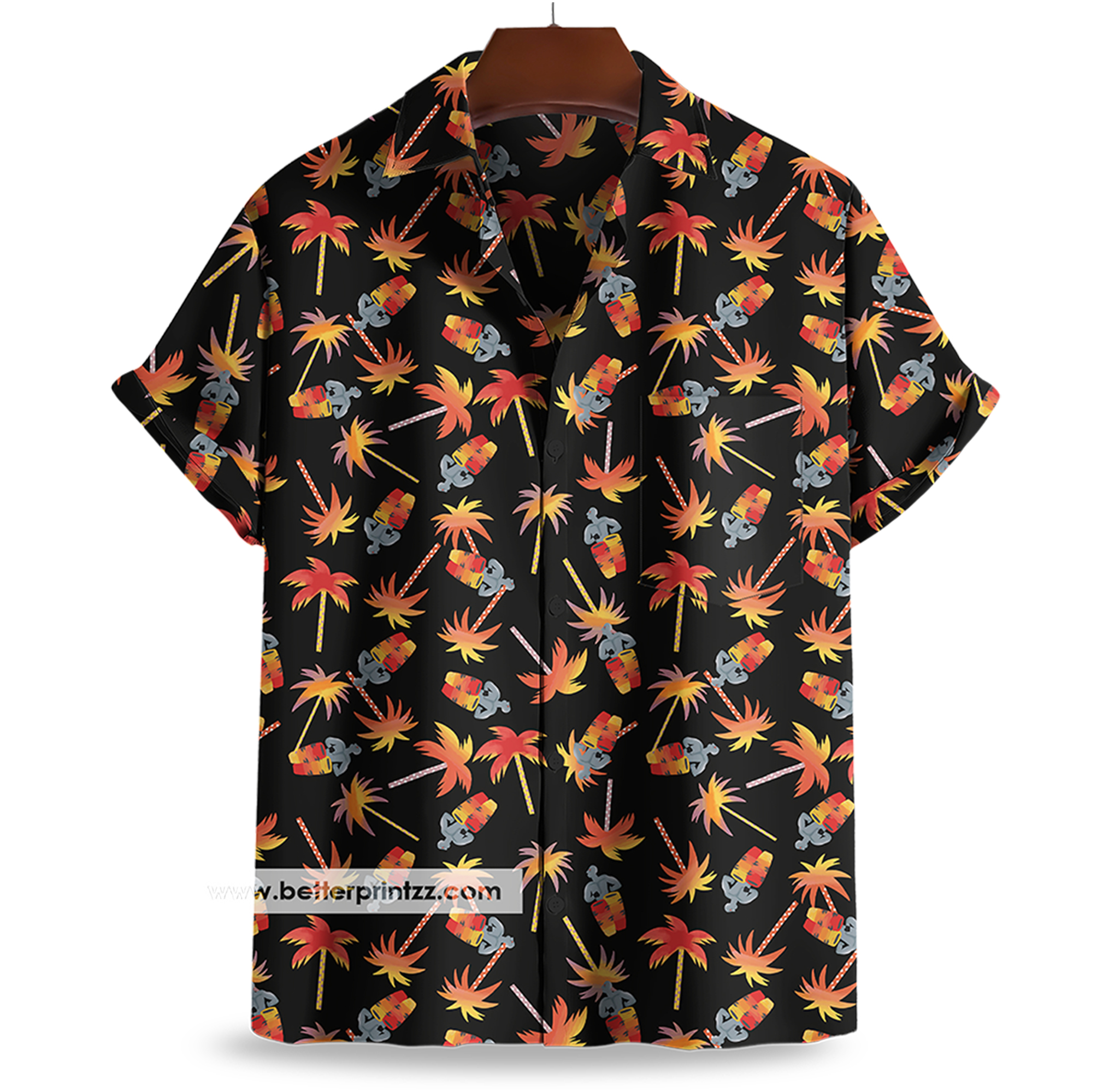 Love Daddy's Hawaiian Shirt Replica from 'Do the Right Thing' 80s Brooklyn Movie, Samuel L. Jackson Hawaiian Shirt Cosplay, Halloween Costume Shirt