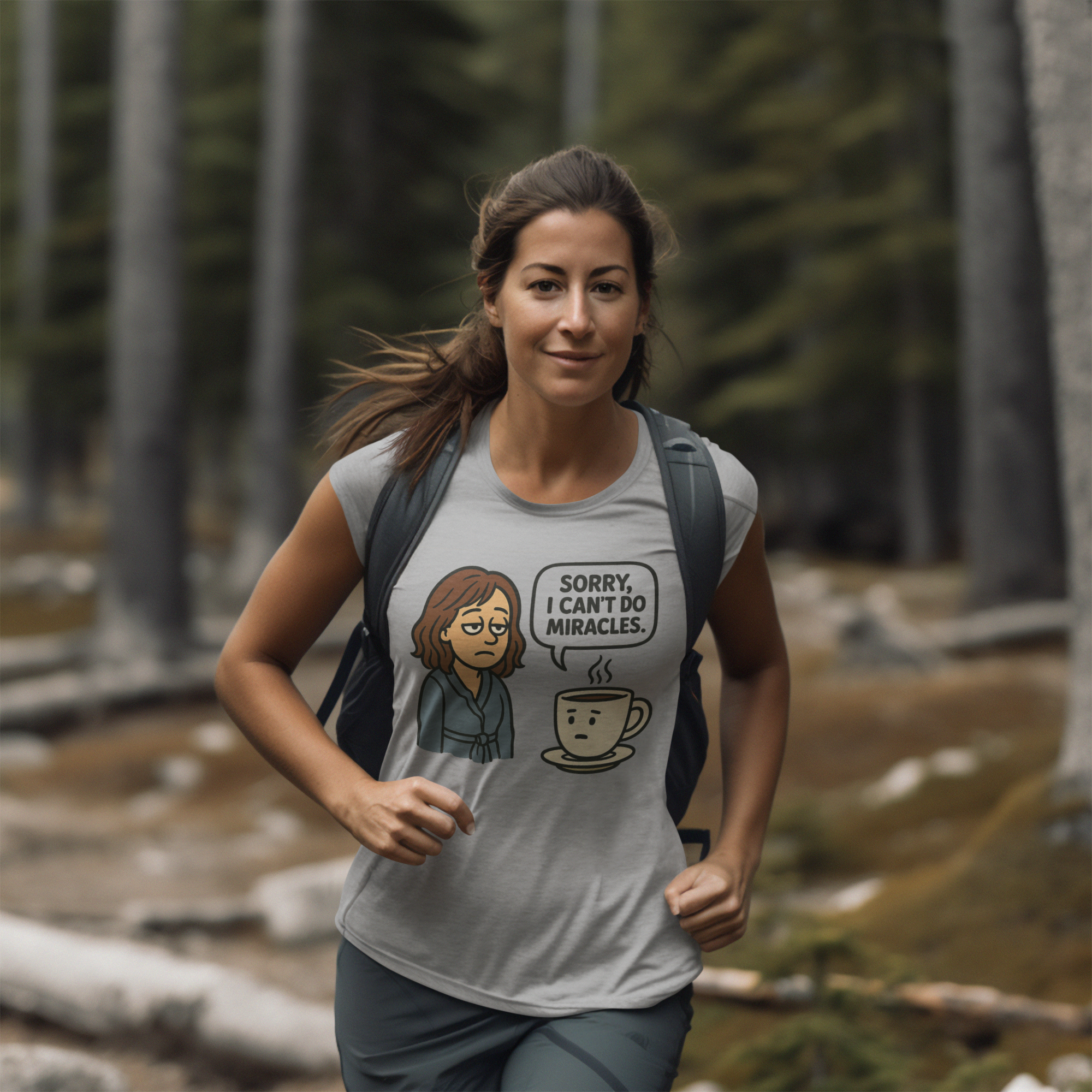 Playful Coffee Humor T-Shirt, Funny Gift, Coffee Lover Tee, Casual Wear, Quirky Saying Shirt product thumbnail image Playful Coffee Humor T-Shirt, Funny Gift, Coffee Lover Tee, Casual Wear, Quirky Saying Shirt product thumbnail image