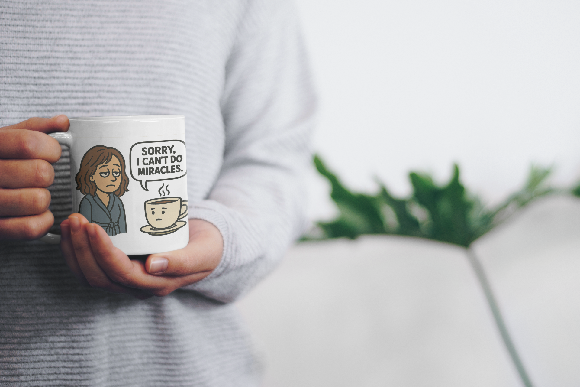 Funny Coffee Mug, Humorous Gift for Friends, Cute Ceramic Cup, Coffee Lover Gift, Office Mug, Holiday Present product thumbnail image Funny Coffee Mug, Humorous Gift for Friends, Cute Ceramic Cup, Coffee Lover Gift, Office Mug, Holiday Present product thumbnail image