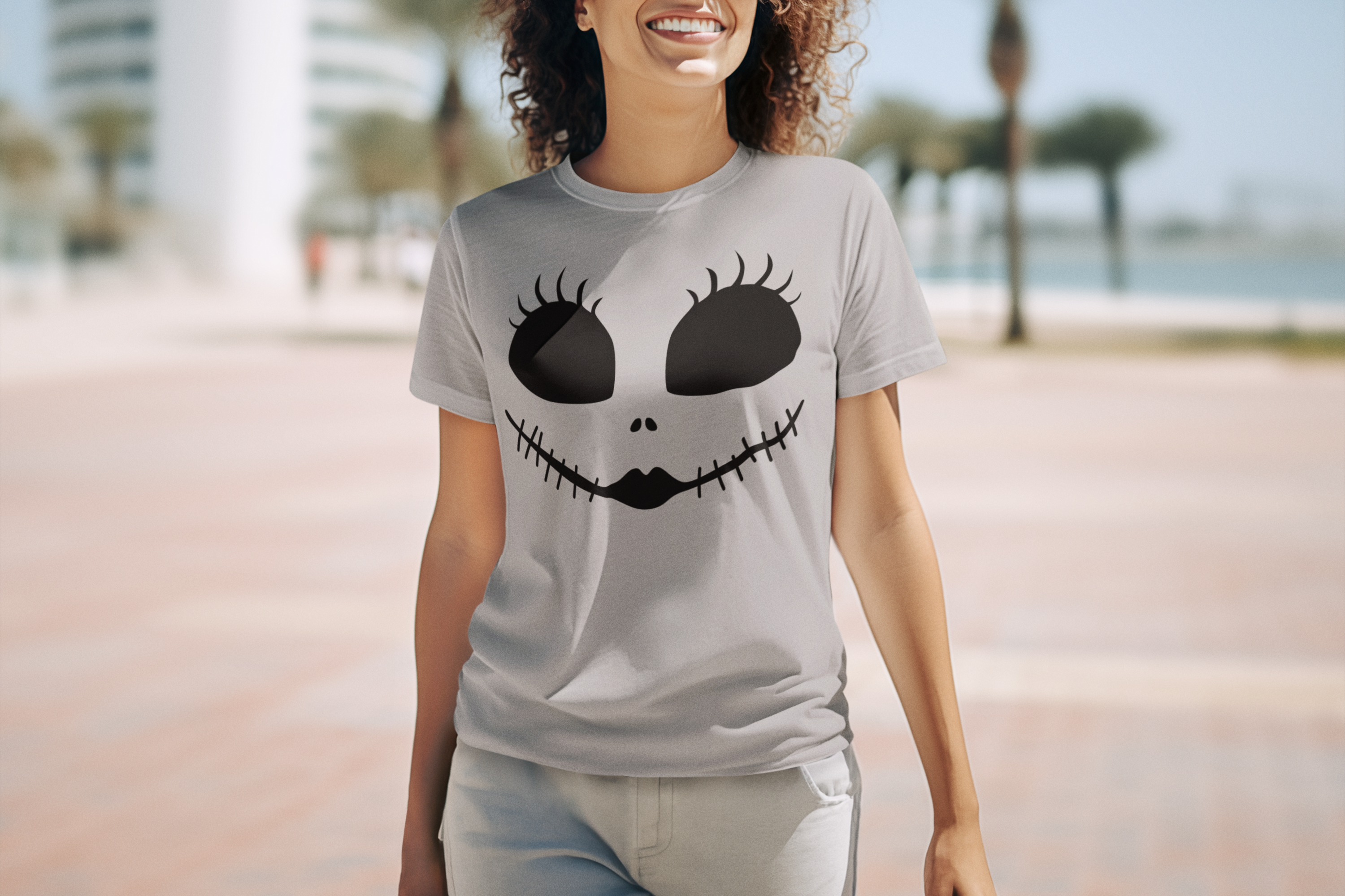 Halloween-Inspired Unisex Softstyle T-Shirt, Casual Wear, Spooky Halloween Tee, Unique Gift for Halloween Lovers, Comfortable Everyday Shirt product thumbnail image