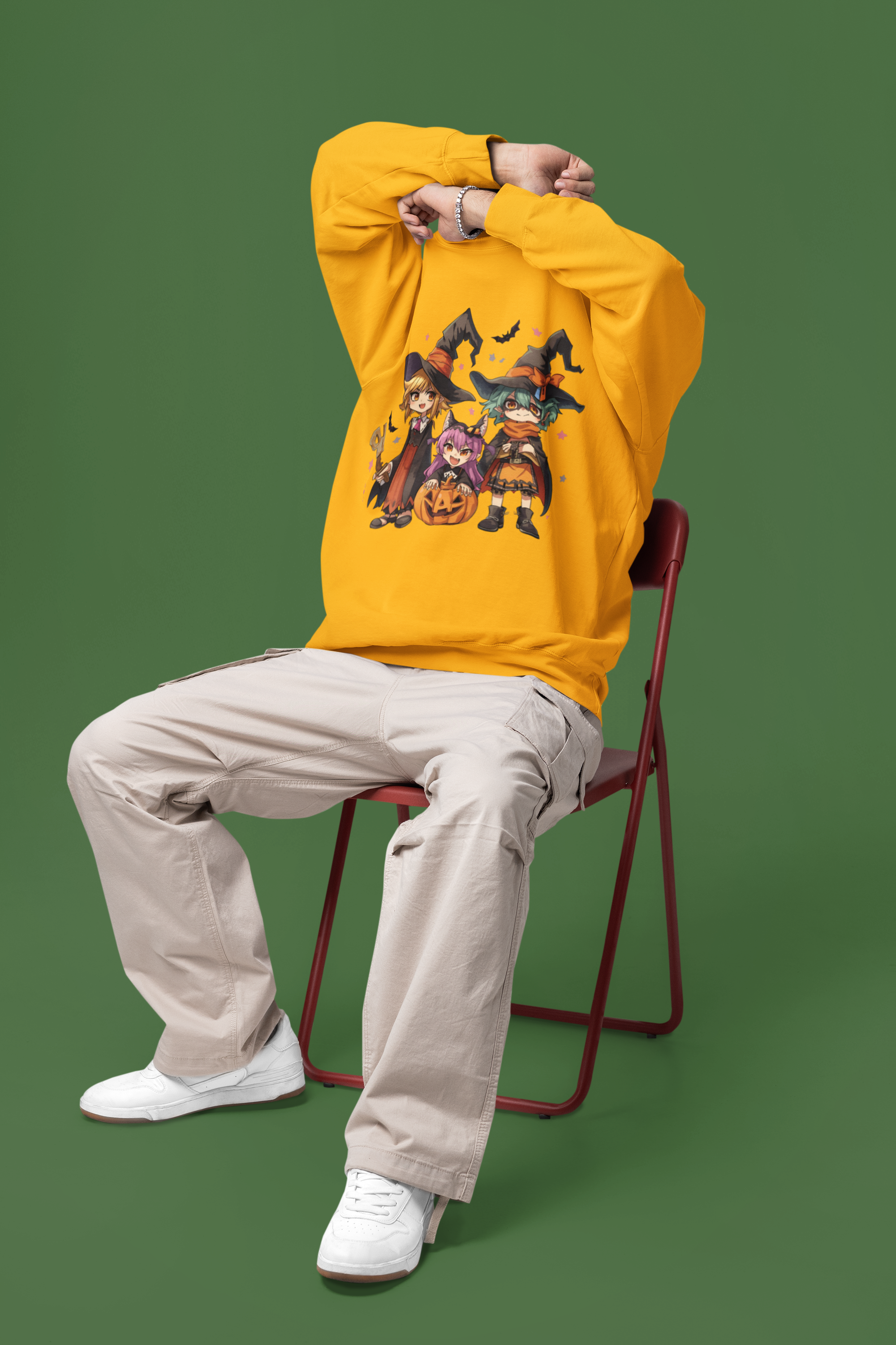 Halloween Anime Sweatshirt product thumbnail image