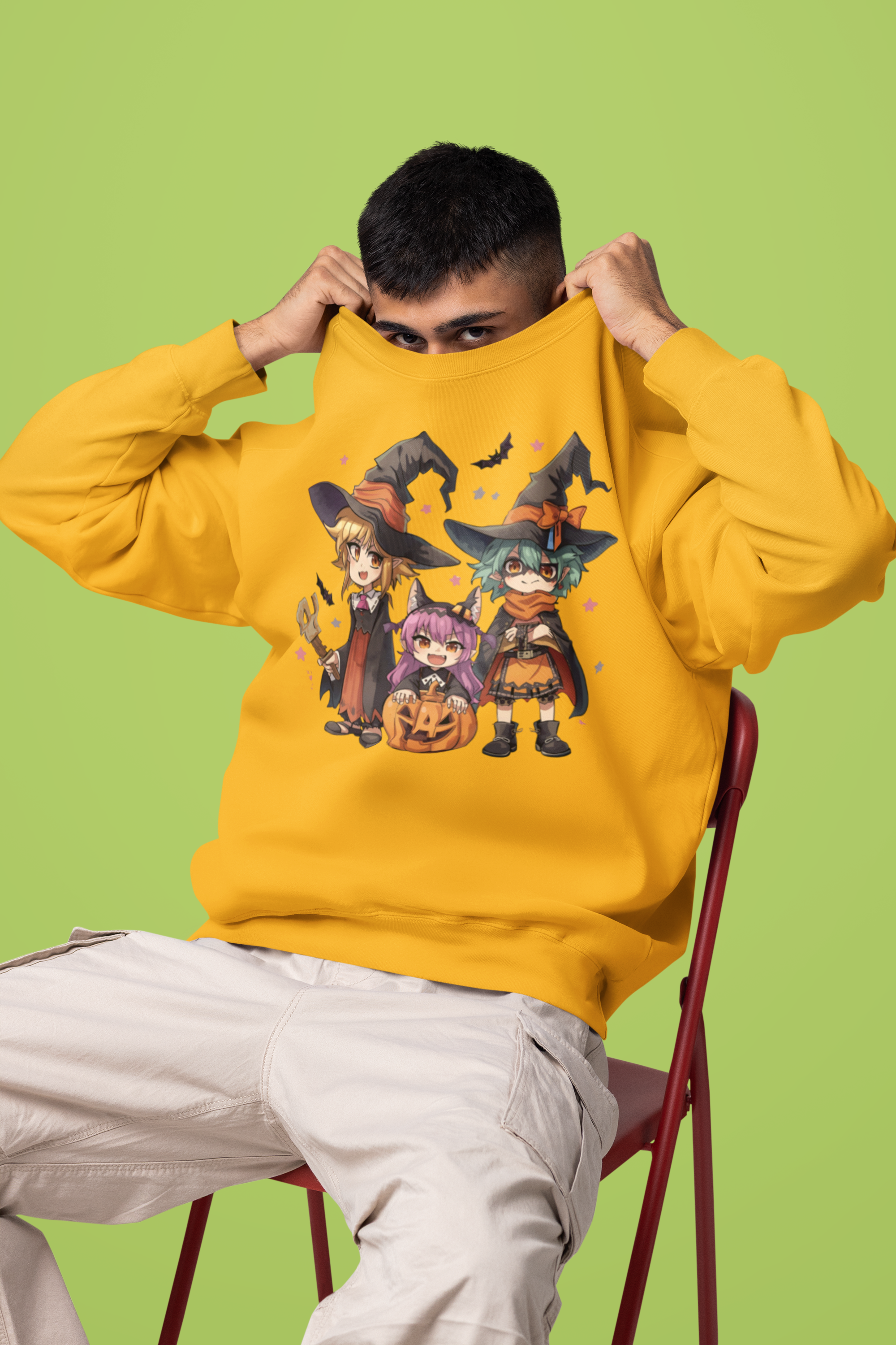 Halloween Anime Sweatshirt