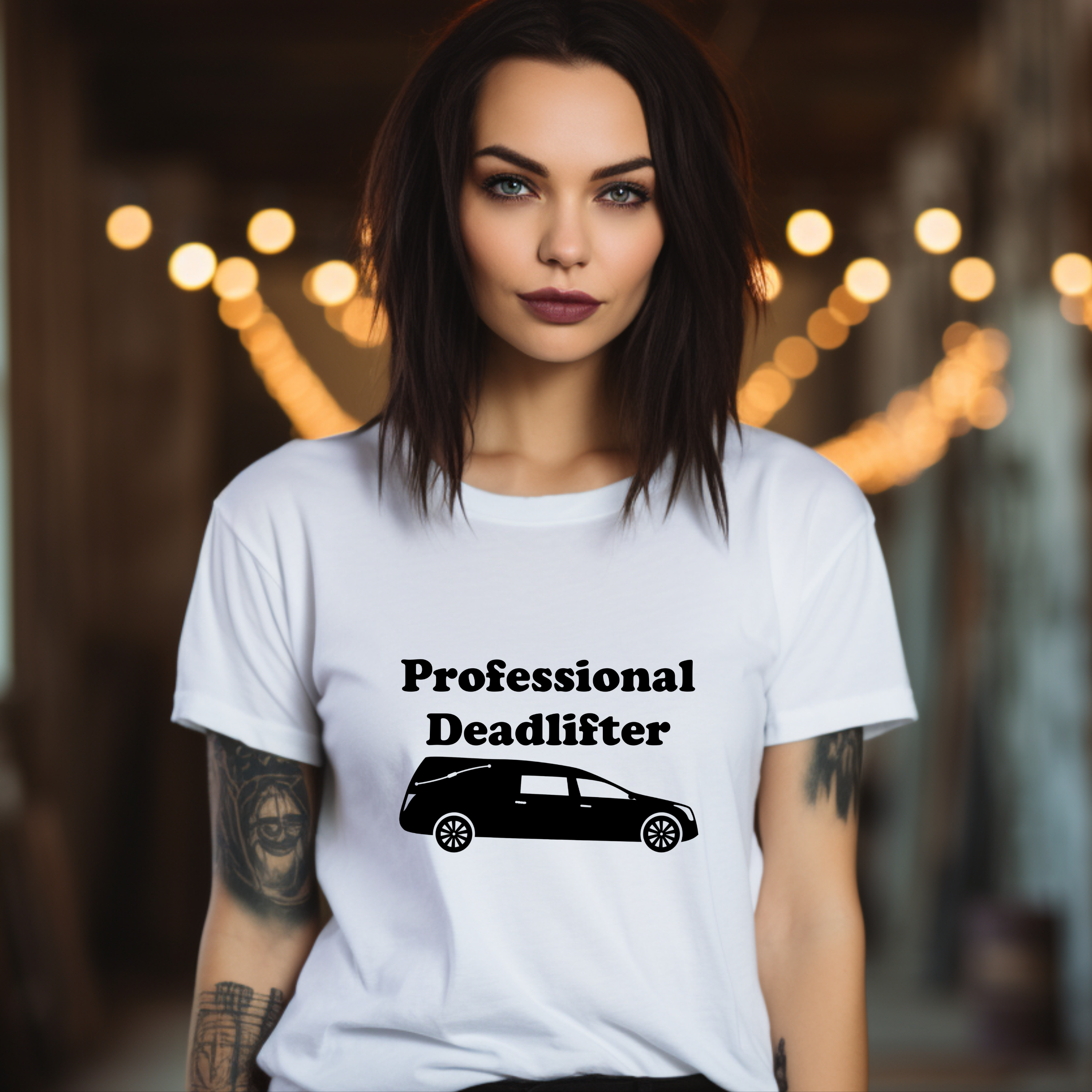 Professional Deadlifter Unisex Softstyle T-Shirt Funny Sarcastic Funeral Home Director Mortician Embalmer Undertaker Gift Tee Humor IYKYK product thumbnail image Professional Deadlifter Unisex Softstyle T-Shirt Funny Sarcastic Funeral Home Director Mortician Embalmer Undertaker Gift Tee Humor IYKYK product thumbnail image
