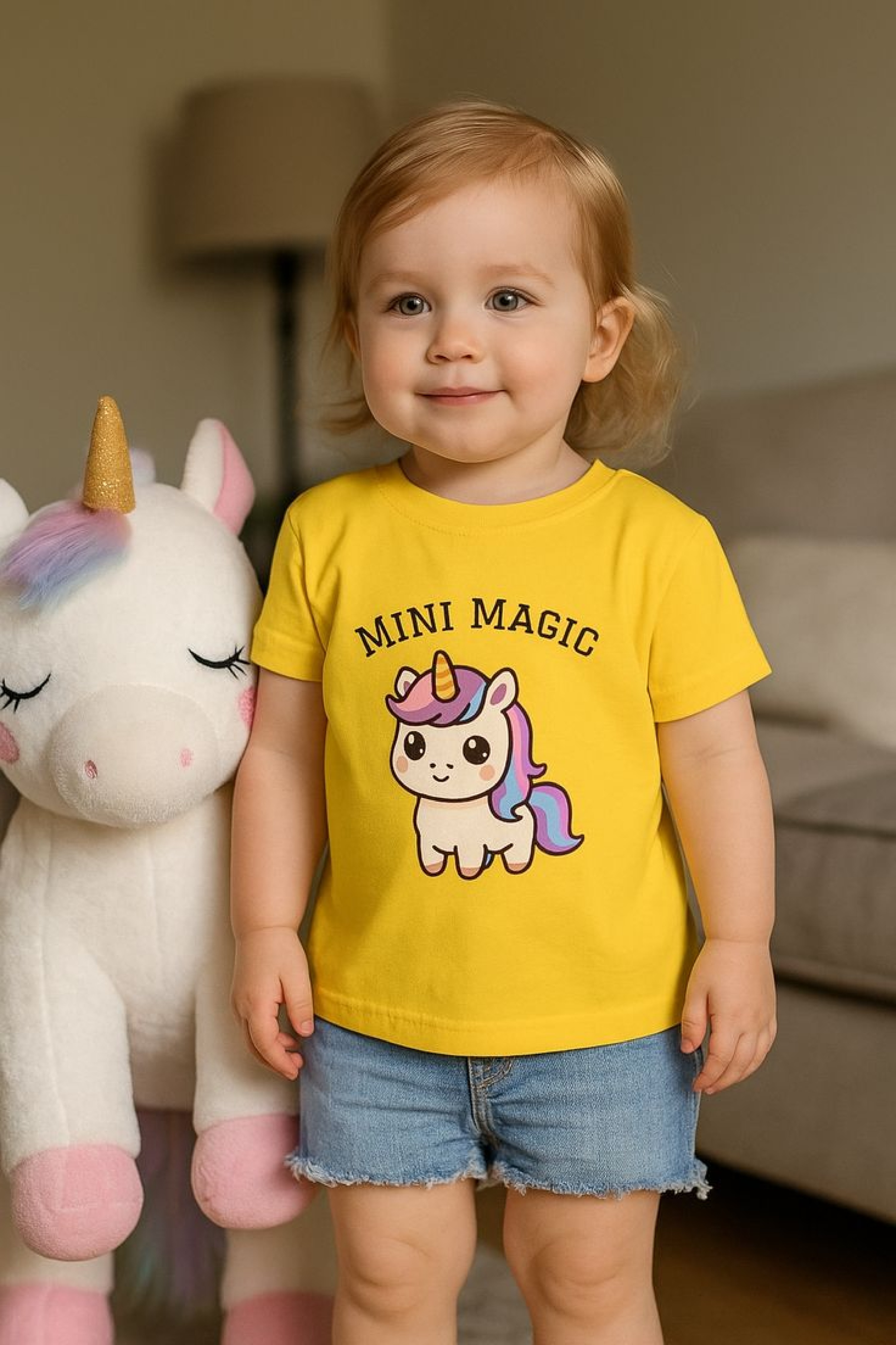 Toddler Unicorn Tee, Mini Magic product thumbnail image Toddler Unicorn Tee, Mini Magic product thumbnail image