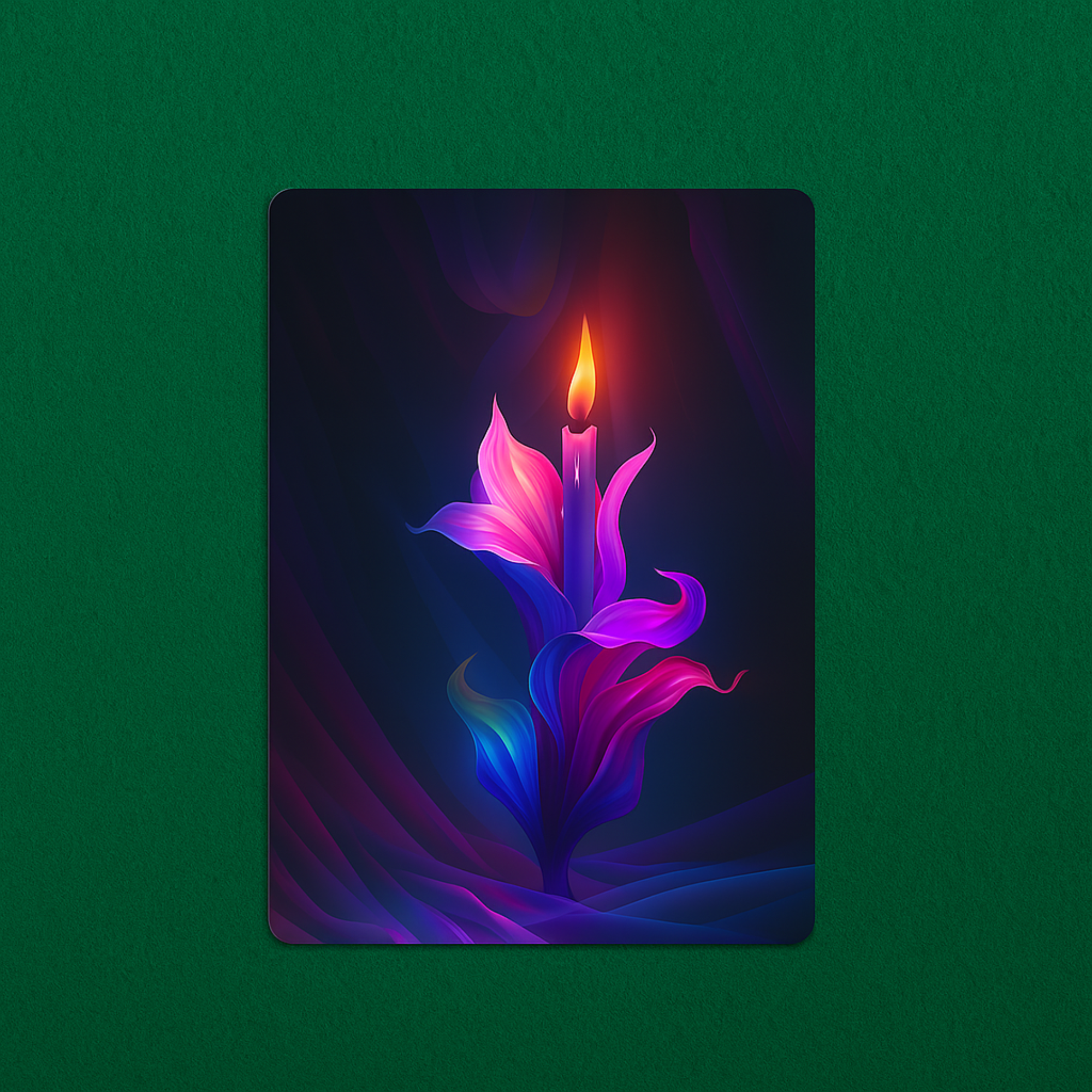 Candle Flower Poker Cards Unique Fantasy Playing Cards Deck | Artistic Flame And Petal Design | Collectible Game Night Gift for Card Lovers product thumbnail image Candle Flower Poker Cards Unique Fantasy Playing Cards Deck | Artistic Flame And Petal Design | Collectible Game Night Gift for Card Lovers product thumbnail image