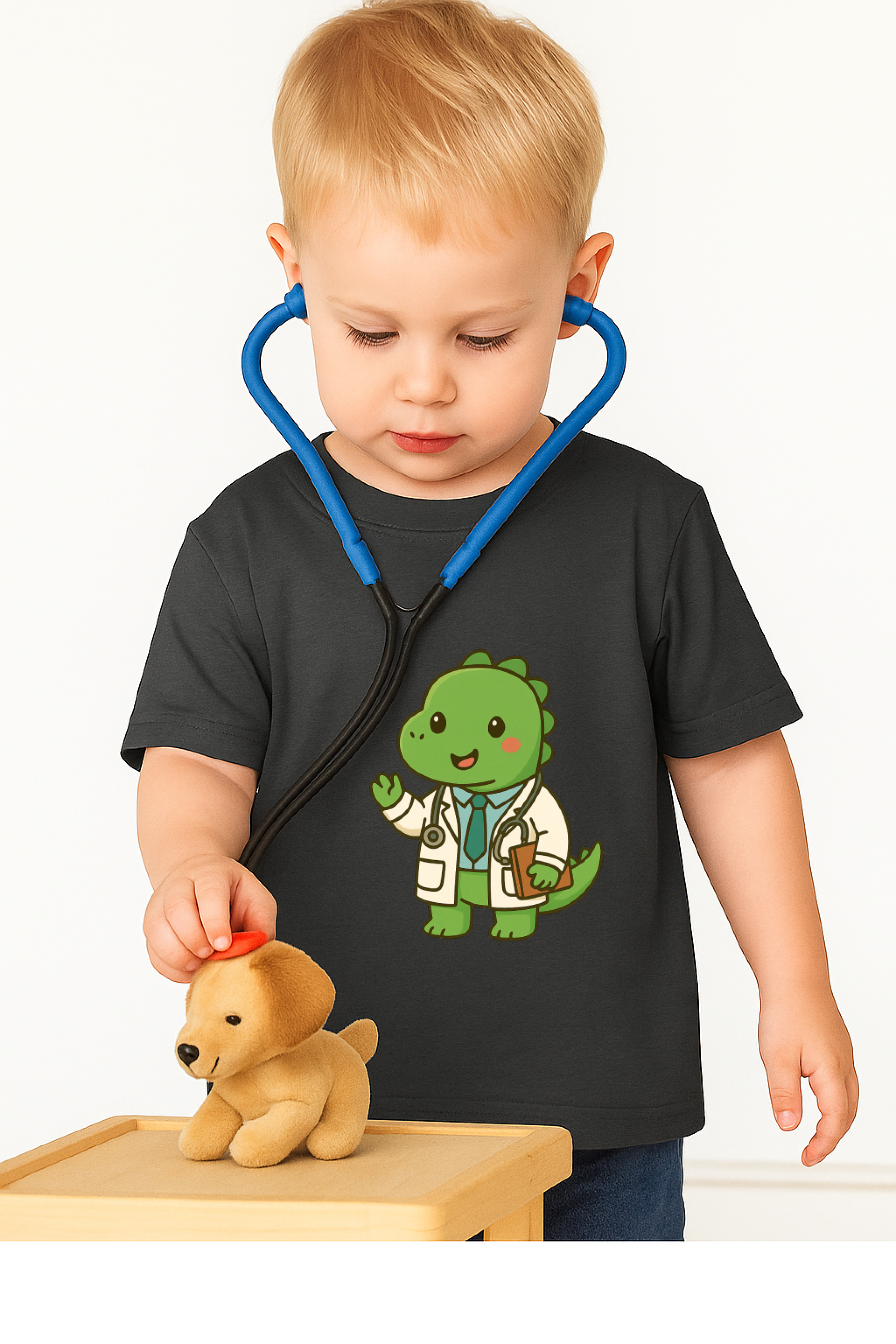 Dinosaur Doctor Toddler Tee product thumbnail image Dinosaur Doctor Toddler Tee product thumbnail image
