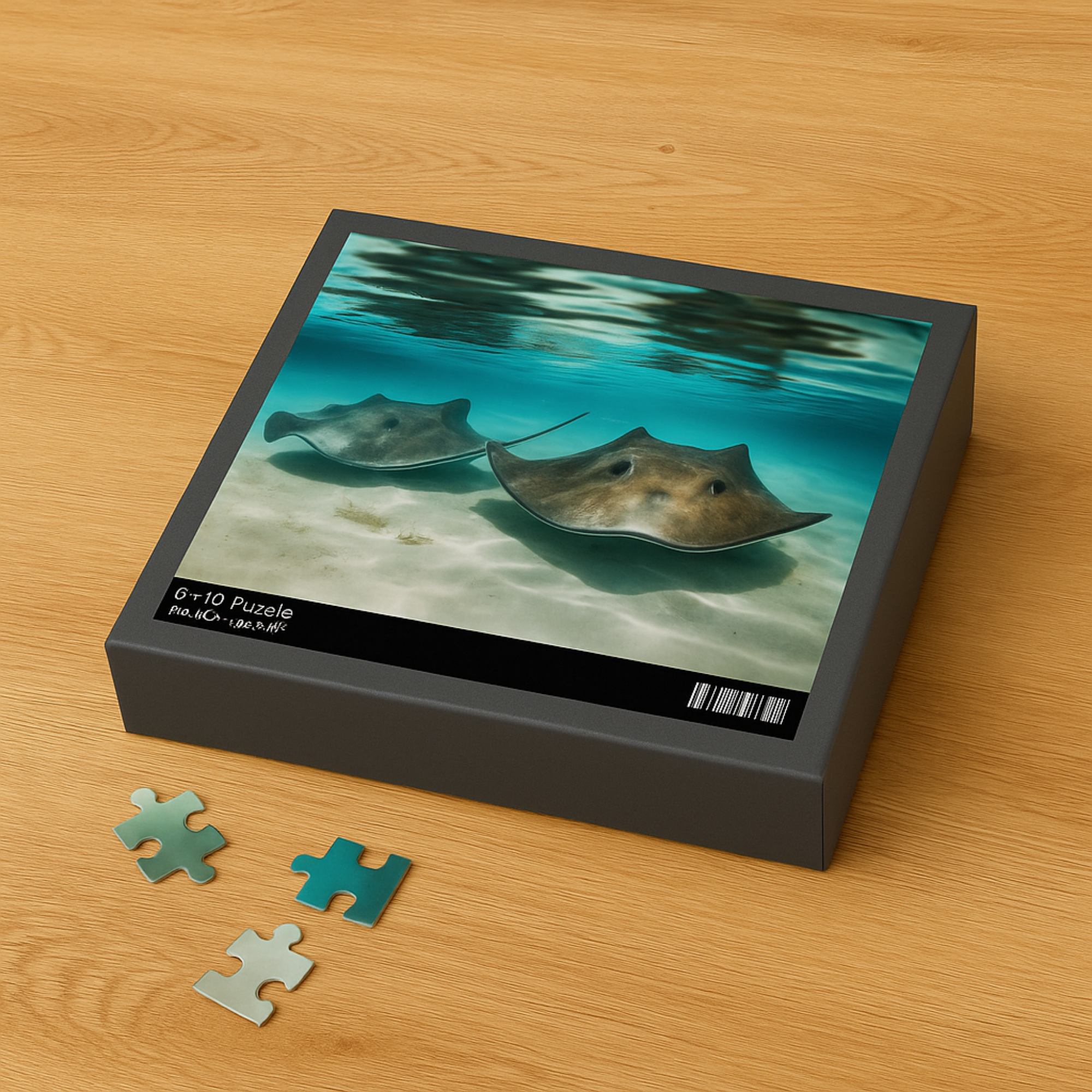 Ocean Stingray Puzzle Tropical Sea Animal Jigsaw (120, 252, 500 Pieces) Beach Vibe Gift Underwater Wildlife Puzzle for Adults and Teens product thumbnail image Ocean Stingray Puzzle Tropical Sea Animal Jigsaw (120, 252, 500 Pieces) Beach Vibe Gift Underwater Wildlife Puzzle for Adults and Teens product thumbnail image