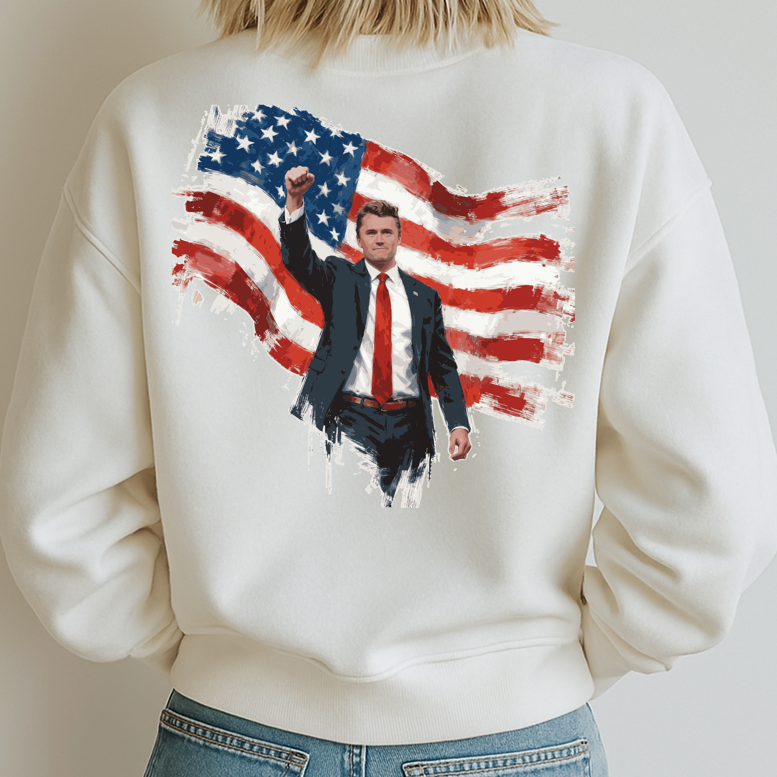 Iconic Charlie Kirk Freedom Sweatshirt  product thumbnail image