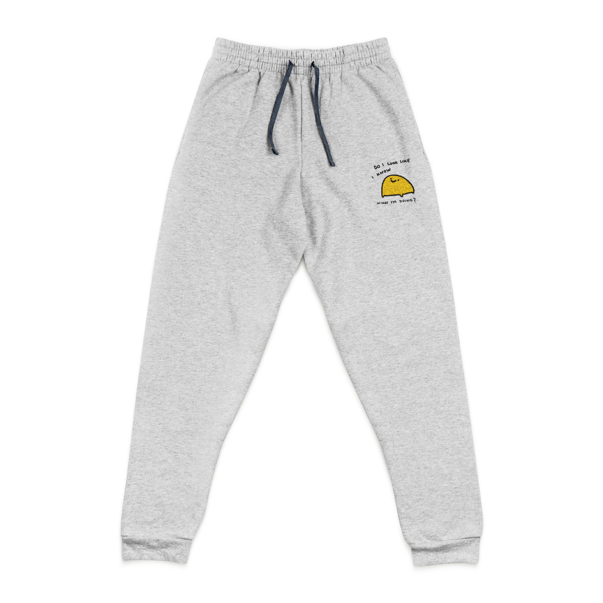 Personalized Embroidered Joggers, Light-weight Cotton, Comfy Lounge Pants, Stylish Athleisure, Relaxing, Casual, Cozy Days, Travel Companion, Custom Birthdays Gift ideas product thumbnail image